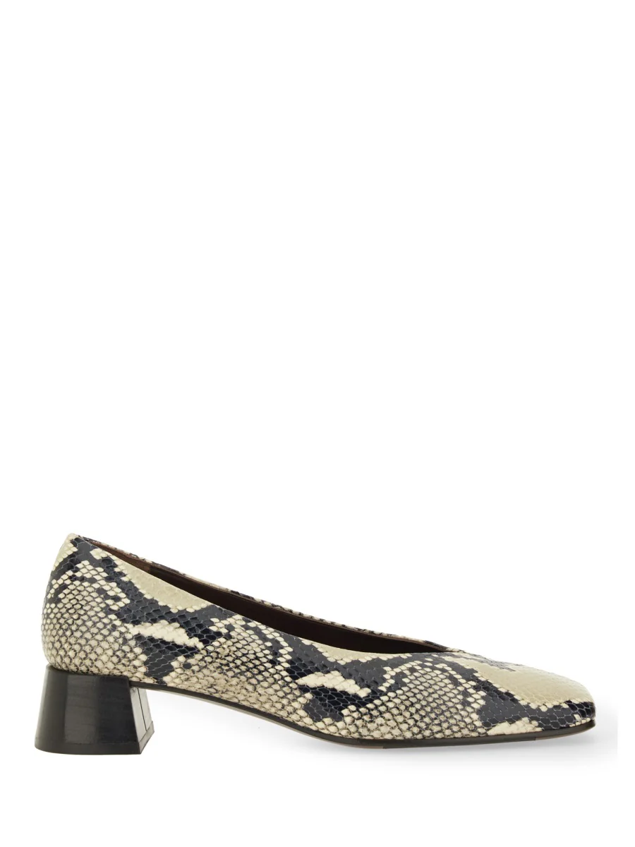 ROBERTO FESTA Vina Python-print Block-heel Pumps - Image 7