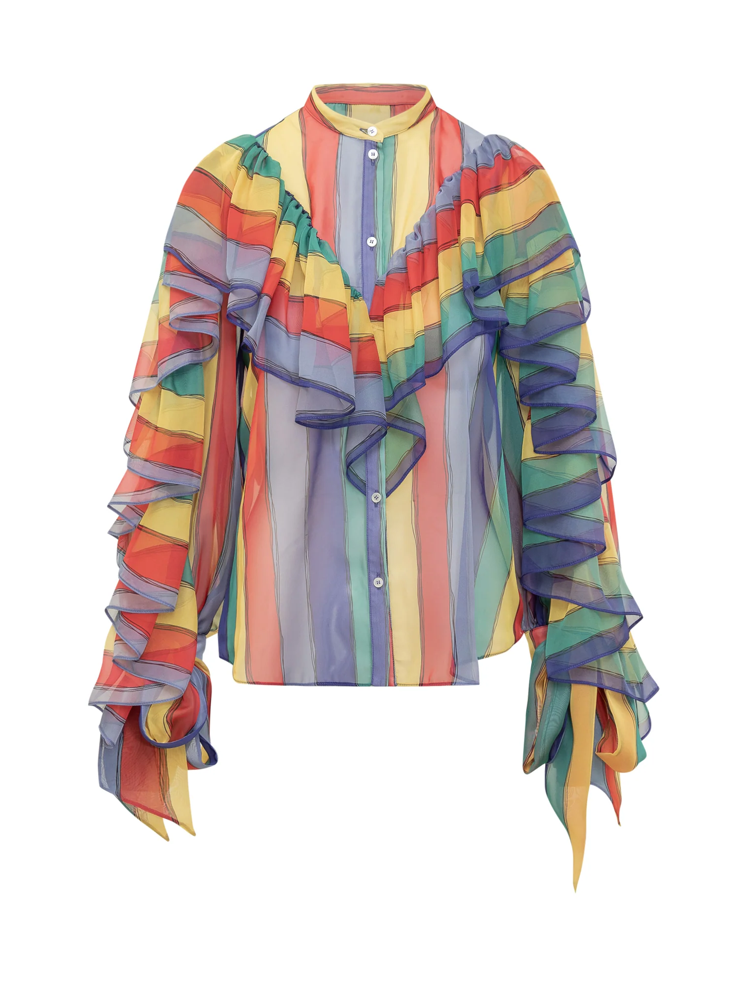 Rochas Long Sleeve Casual Shirt