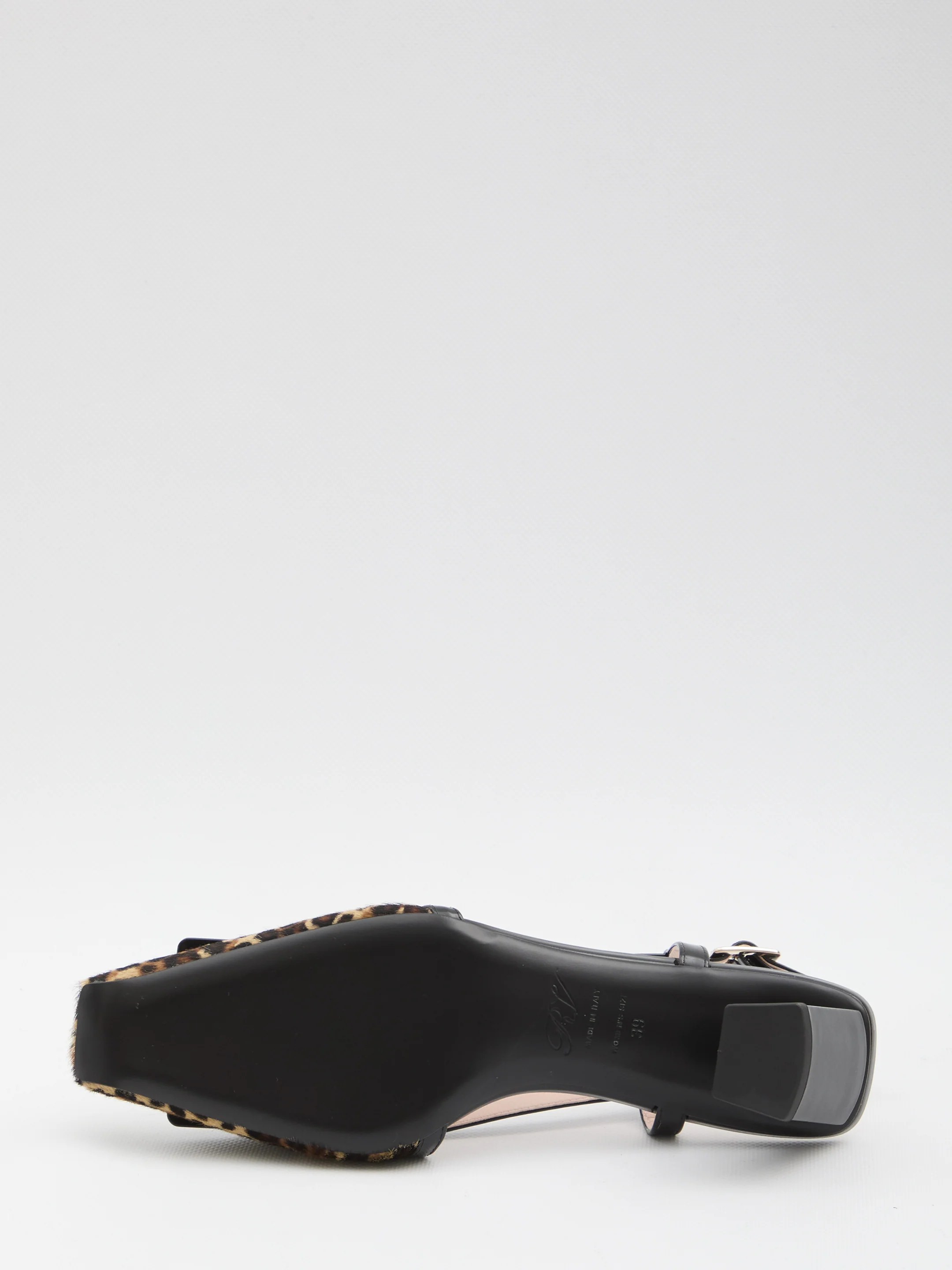 ROGER VIVIER Belle Vivier Pony Slingback Pumps - Image 4