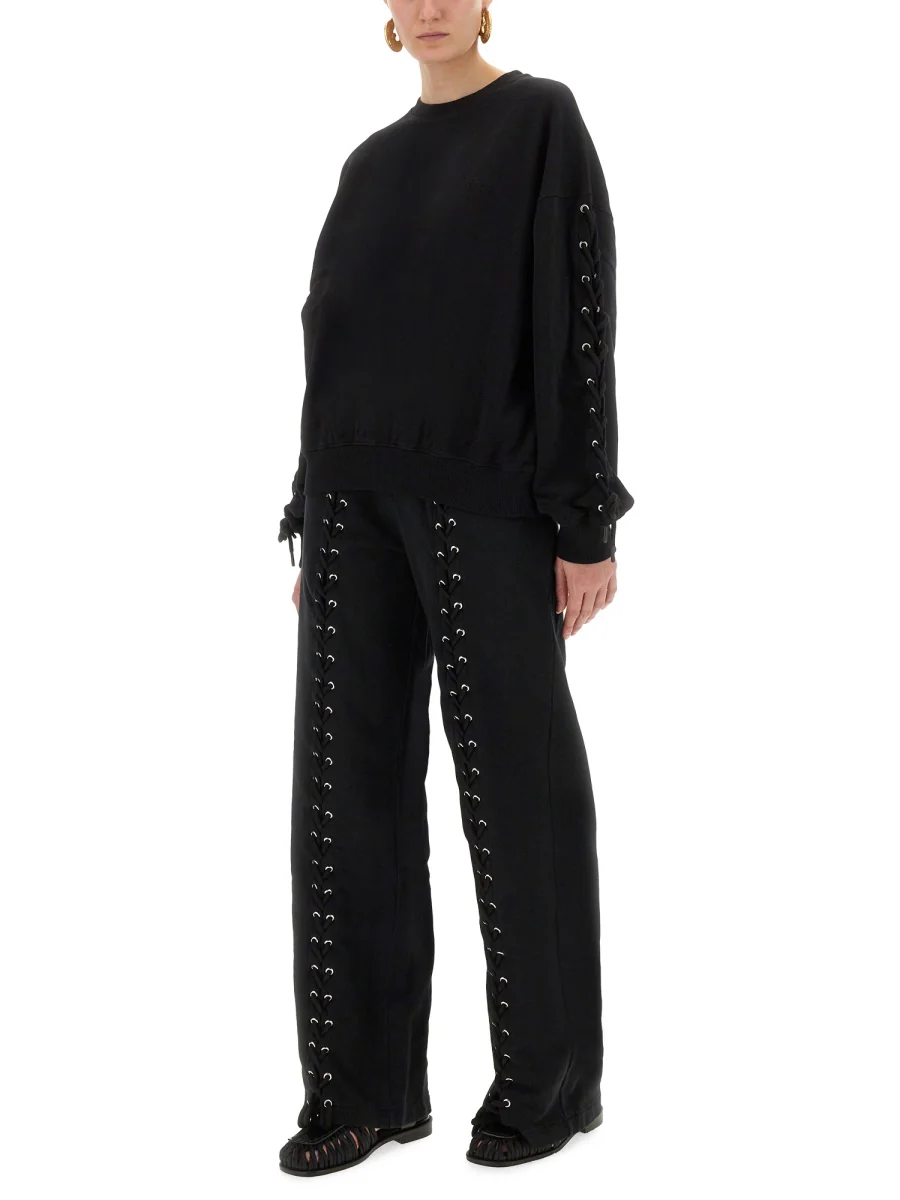ROTATE BIRGER CHRISTENSEN Lacing Sweatpants - Image 6