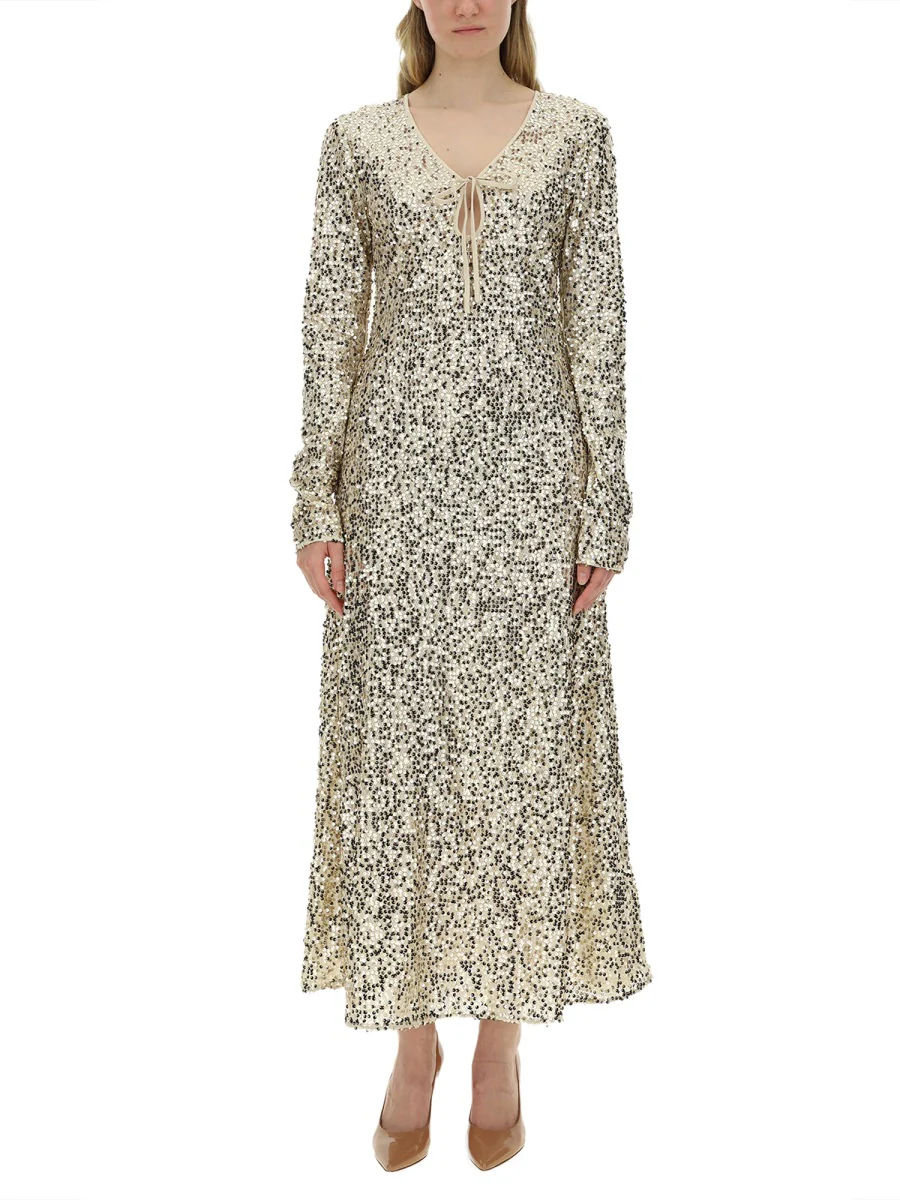 ROTATE BIRGER CHRISTENSEN Sequined Dress - Image 4