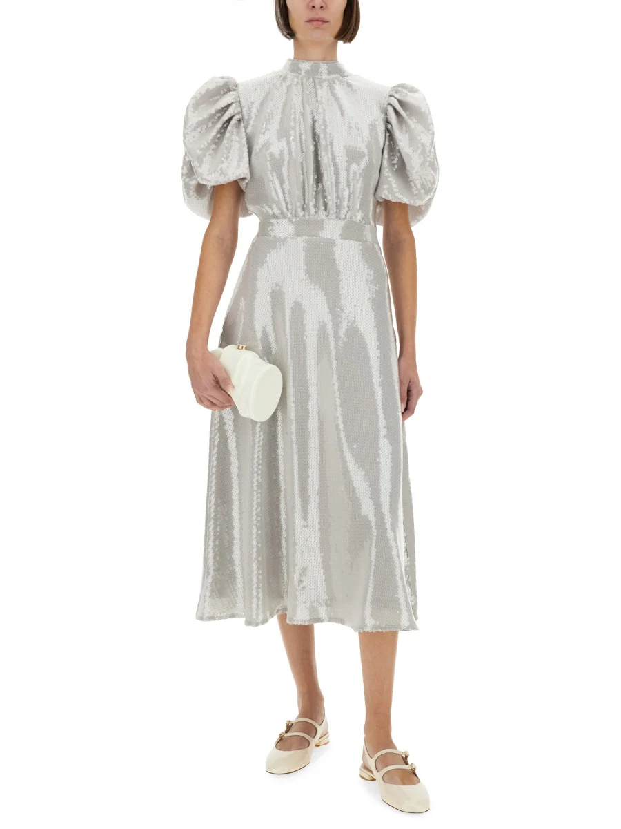 ROTATE BIRGER CHRISTENSEN Sequined Midi Dress - Image 2