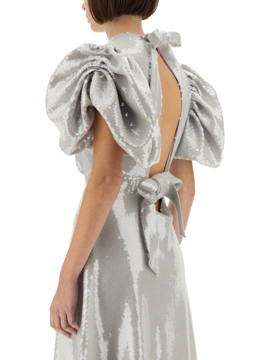 ROTATE BIRGER CHRISTENSEN Sequined Midi Dress - Image 4