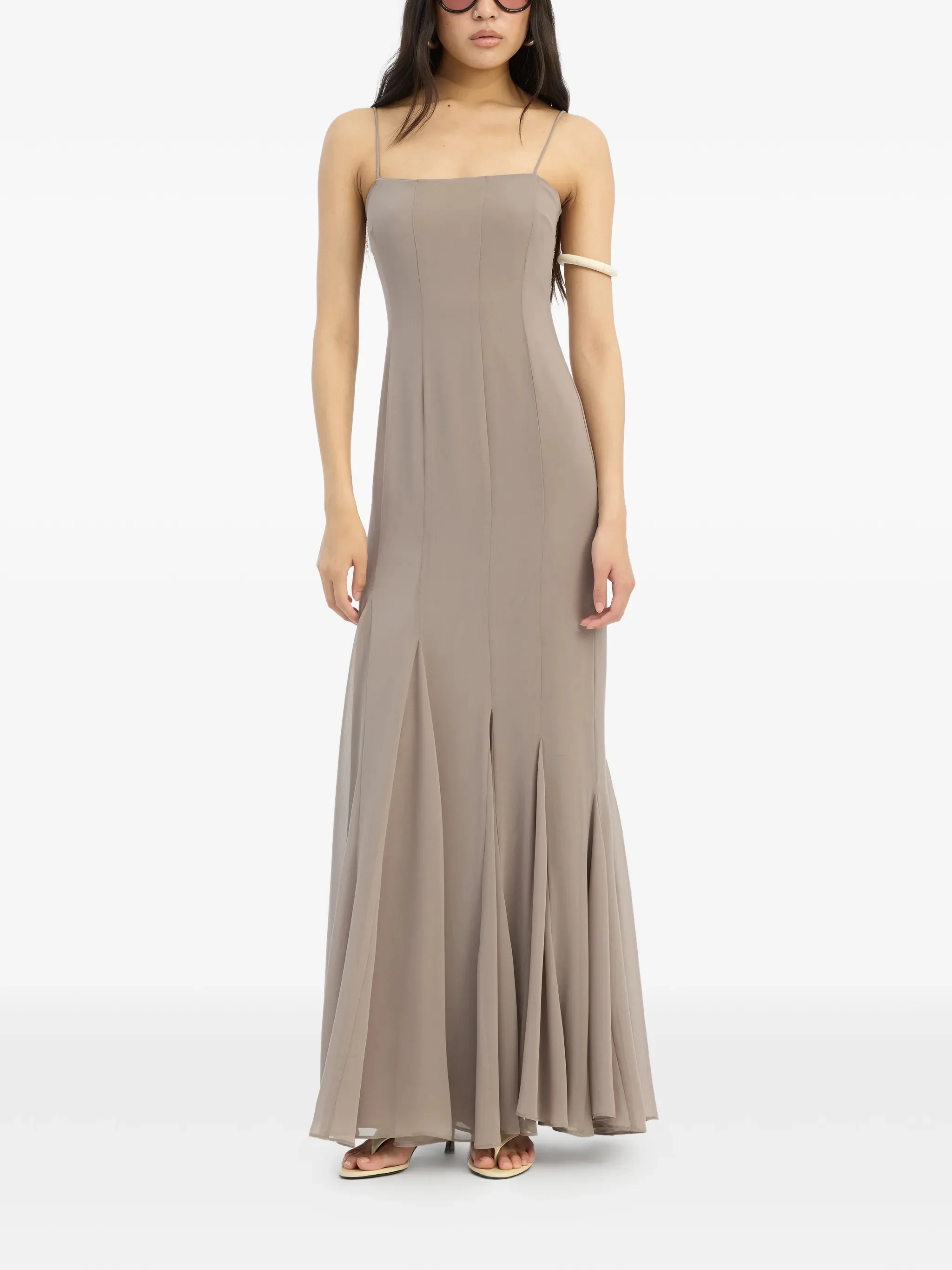 Rotate Elegant Long Chiffon Dress in Size 34 - Image 3