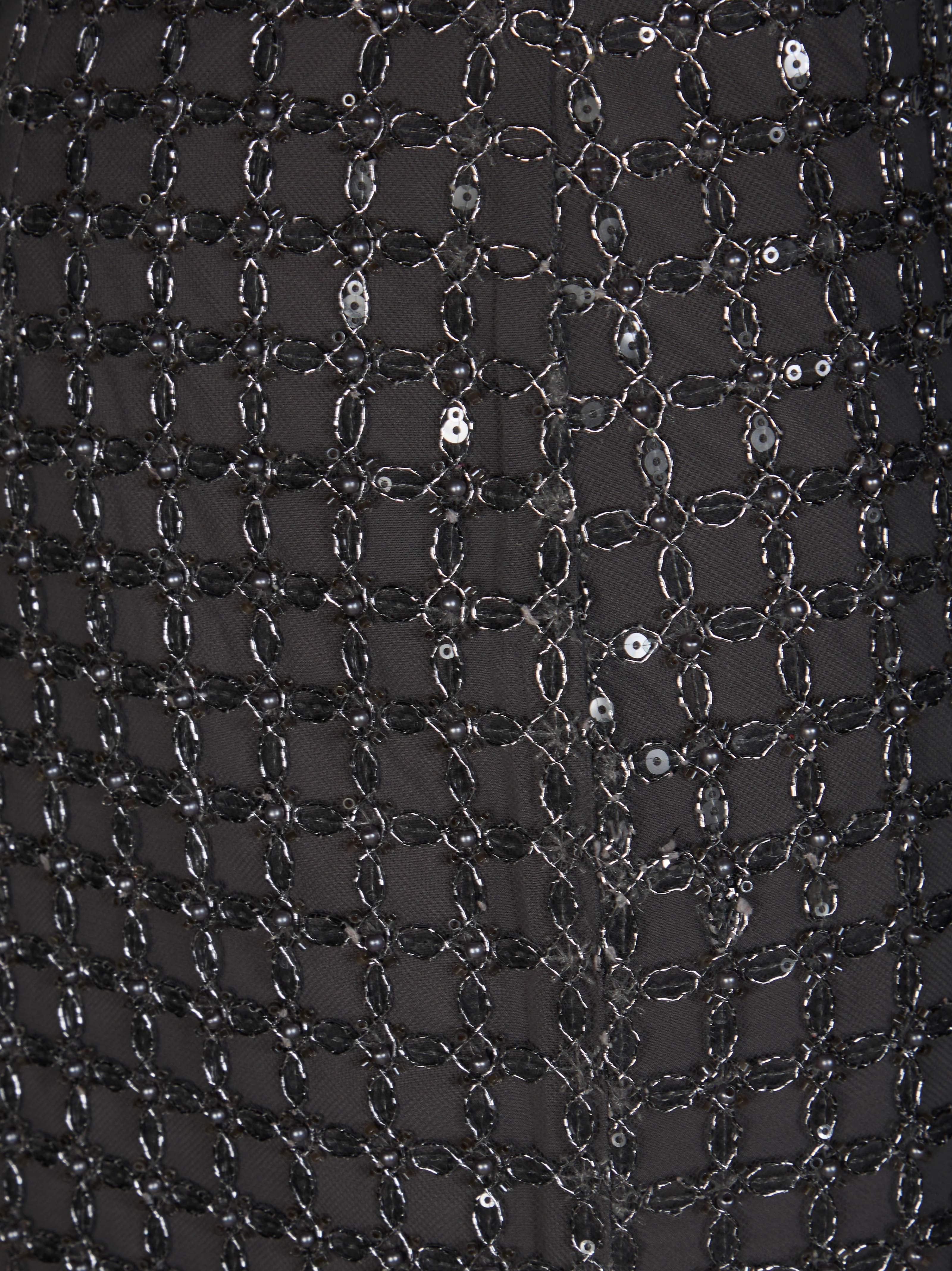 Rotate Embroidered Cotton Miniskirt - Image 3