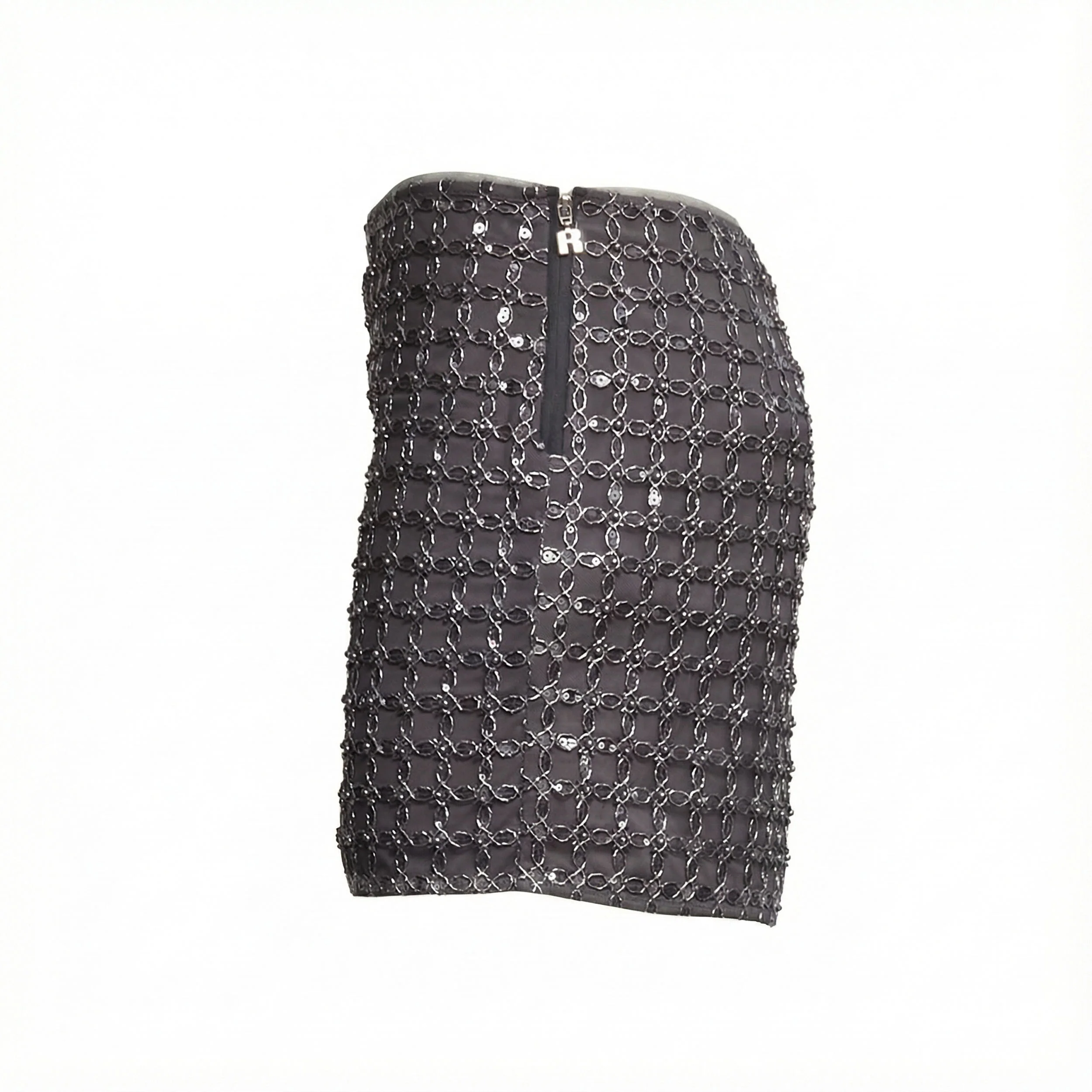 Rotate Embroidered Cotton Miniskirt - Image 5