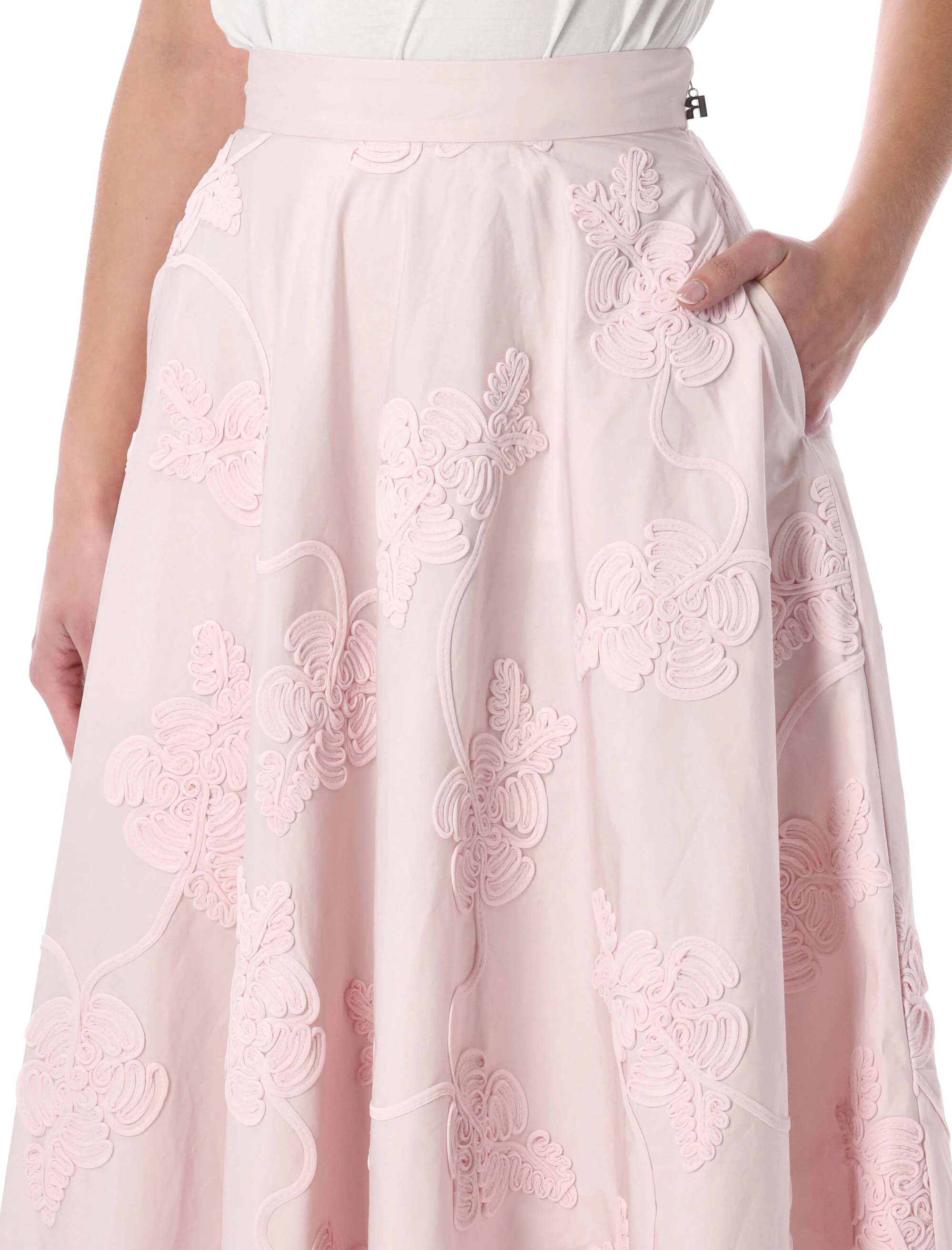Rotate Floral Maxi Skirt - Elegant Silhouette, Size 34 - Image 3
