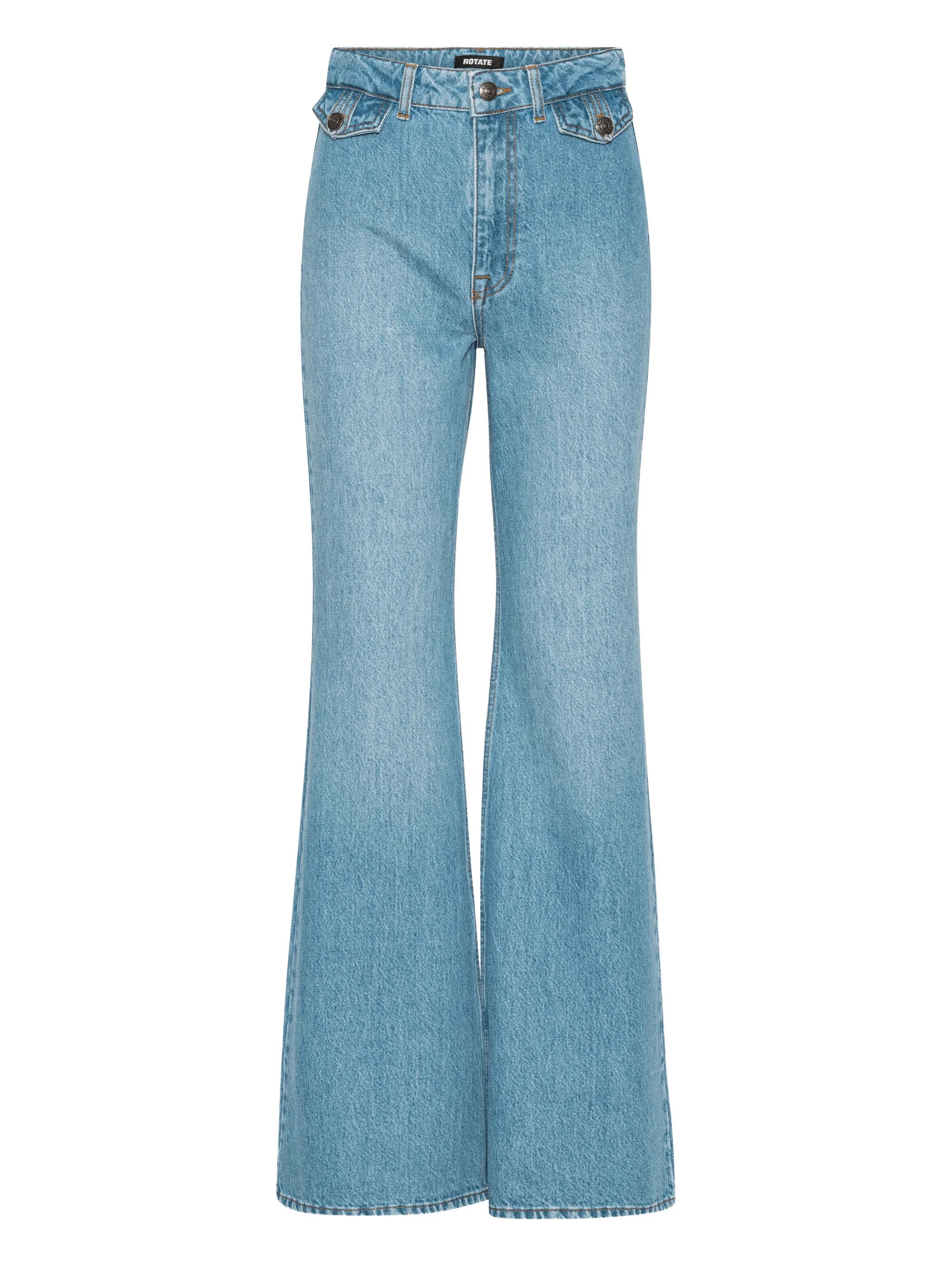 Rotate High Waist Five-Pocket Jeans