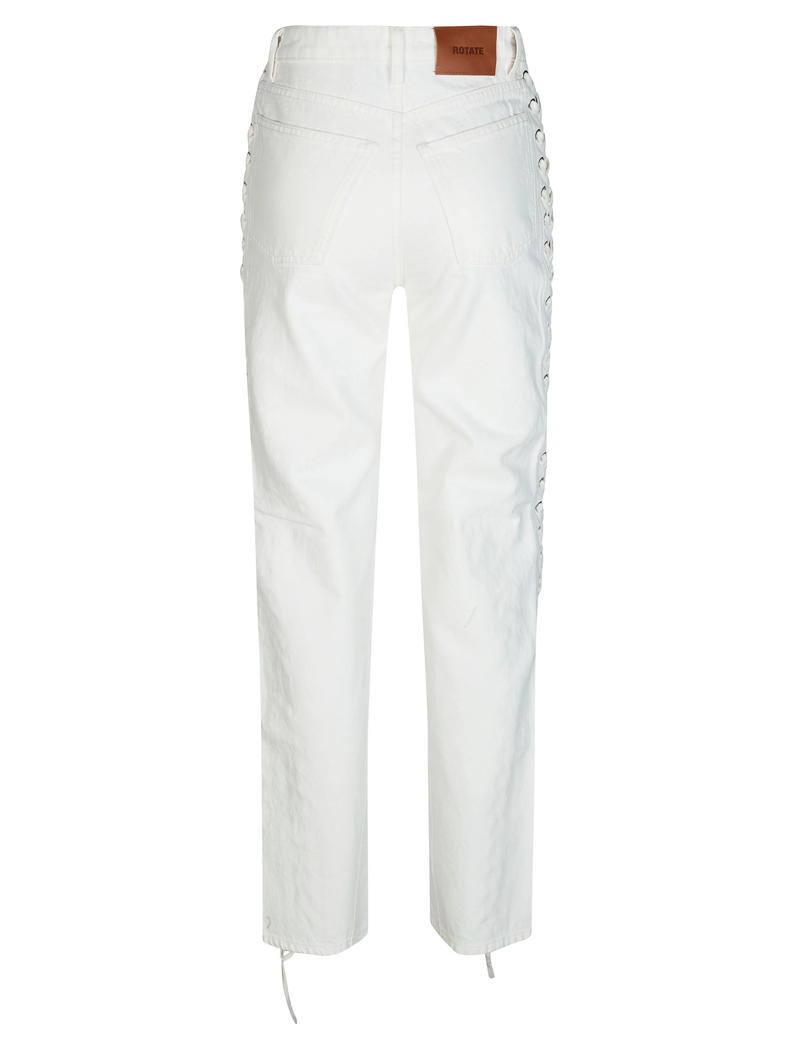 Rotate Loose Fit Laced Jeans - Image 2