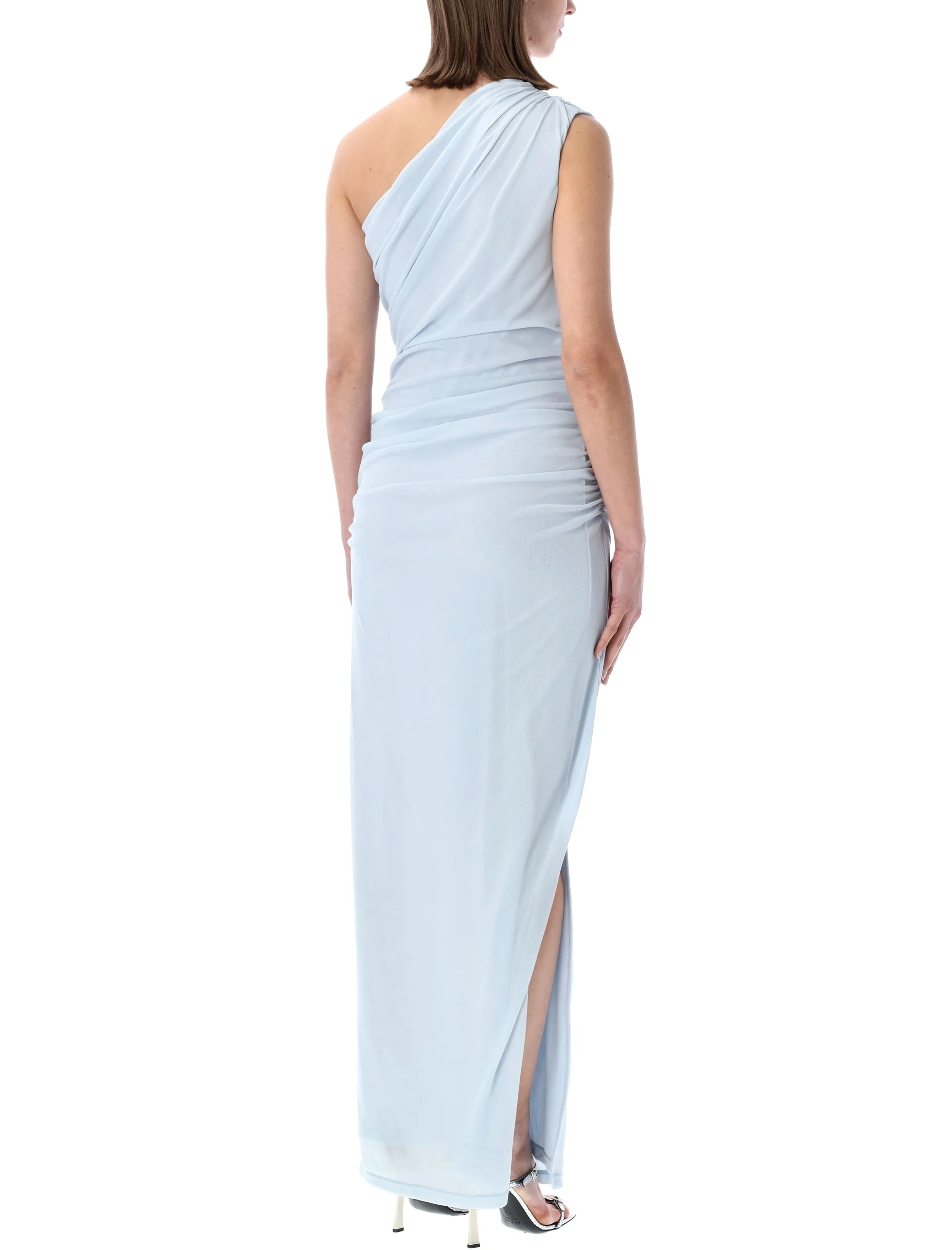Rotate One-Shoulder Asymmetric Mini Dress - Image 2