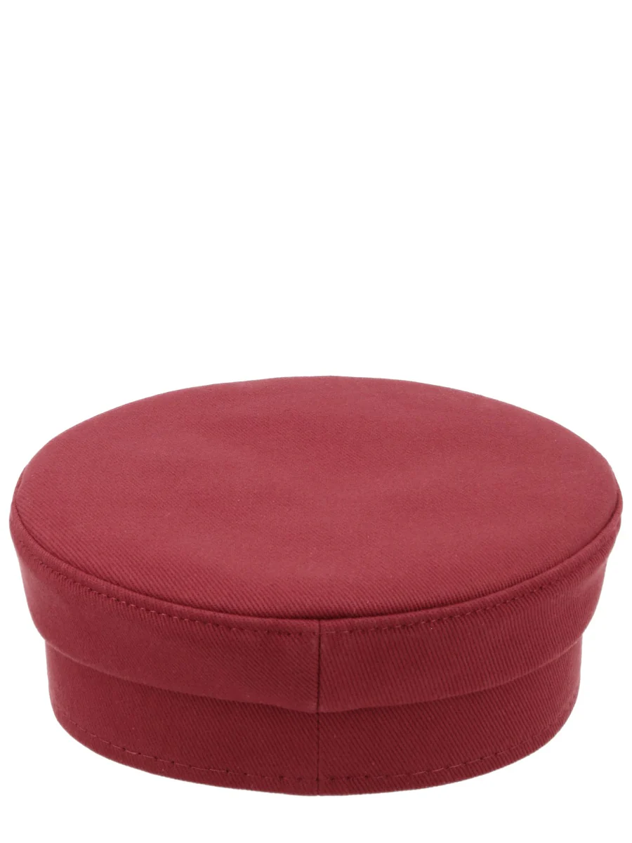 RUSLAN BAGINSKIY Monogram-embellished Baker Boy Cap - Image 3