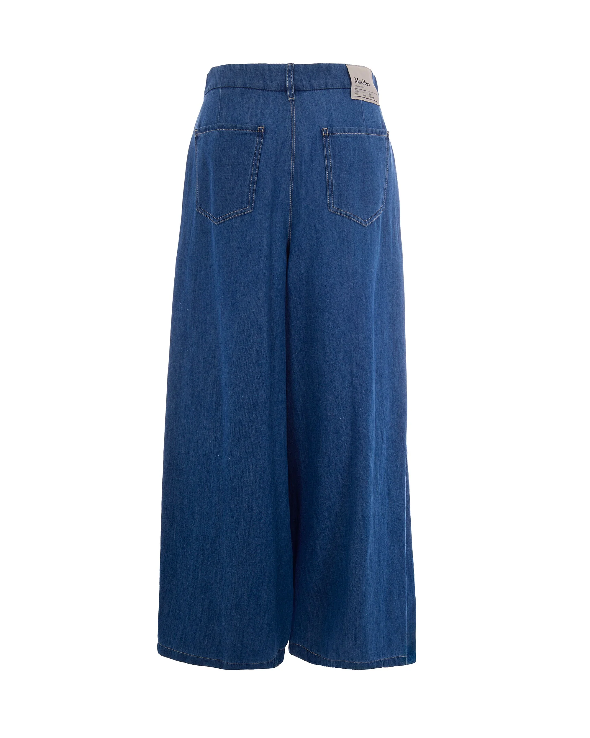 's Max Mara Elegant Mini Trousers for Women - Image 2