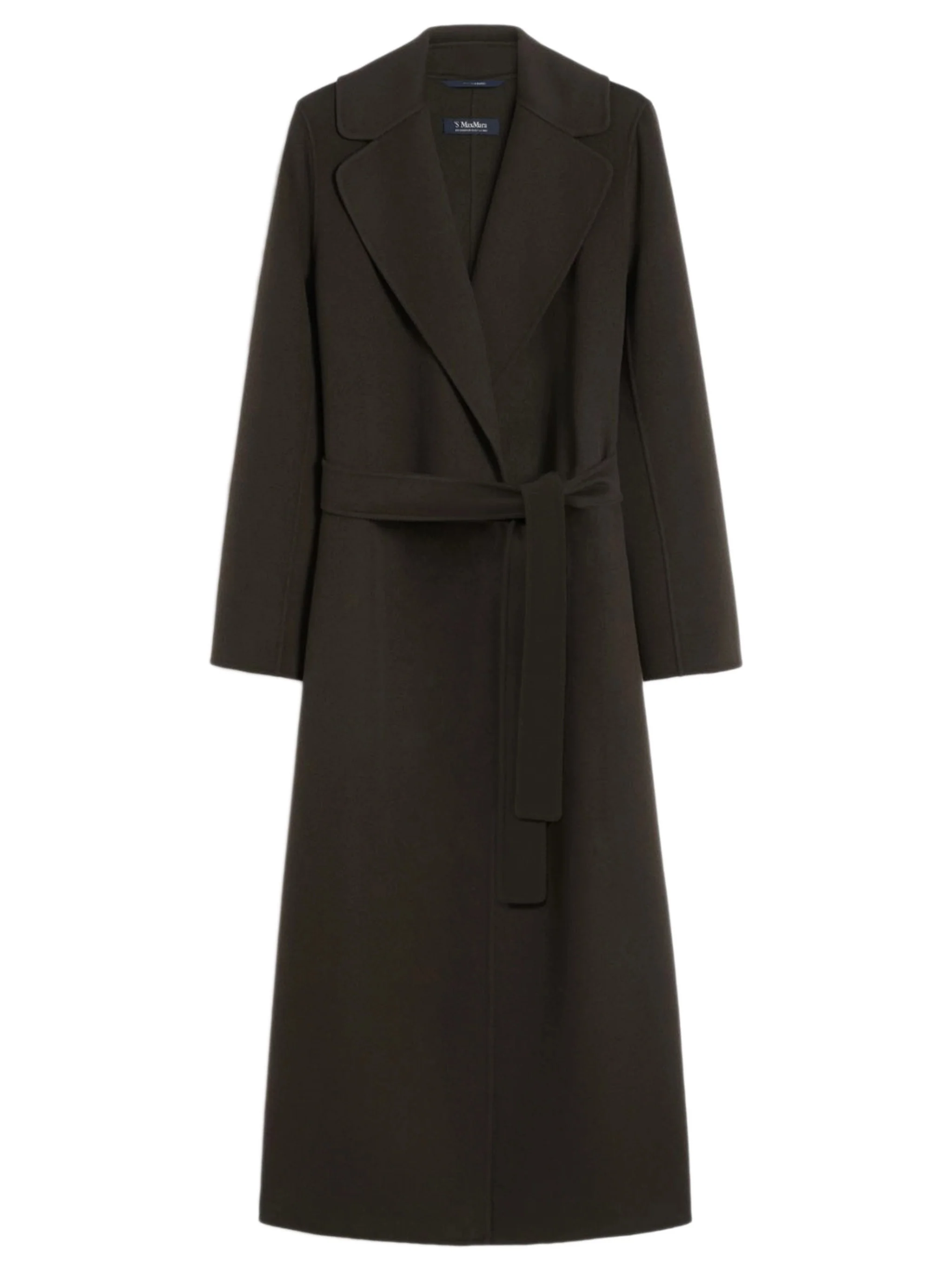 's Max Mara Hand-sewn Double-Drap Pure Wool Jacket - Straight Fit