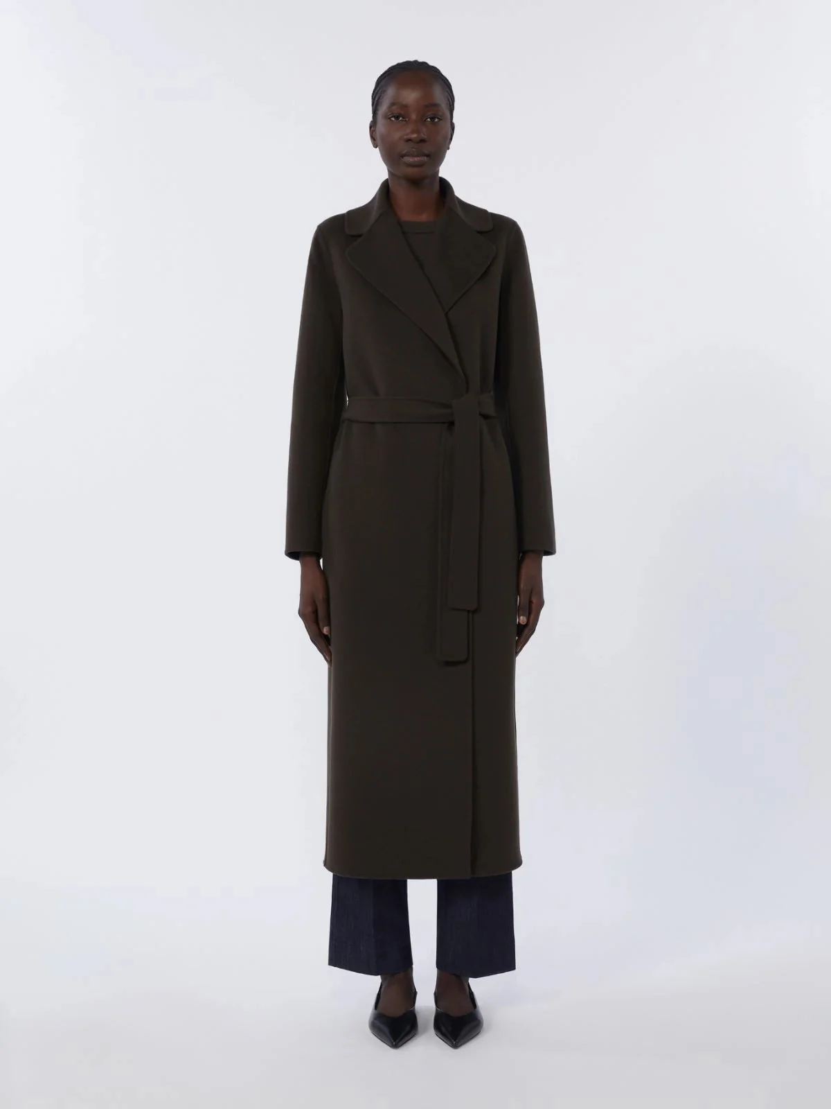 's Max Mara Hand-sewn Double-Drap Pure Wool Jacket - Straight Fit - Image 3