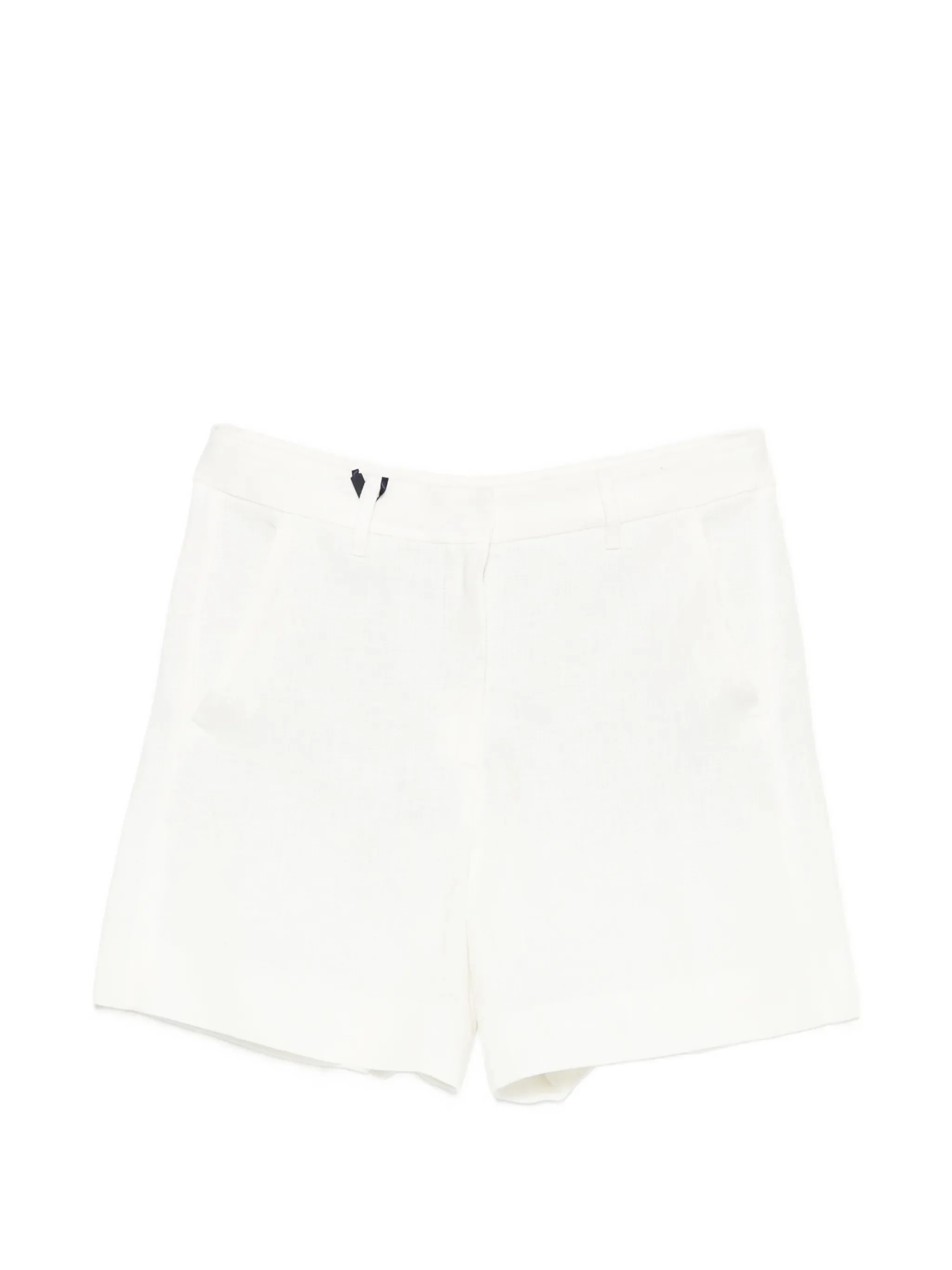 's Max Mara High-Cut Waistband Shorts with Covered Zip - Size 40