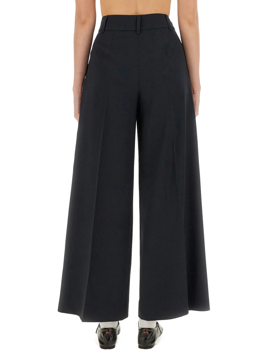 's Max Mara Nichols Pants Made of Cool Wool Slipped Feel Fabric - Image 3