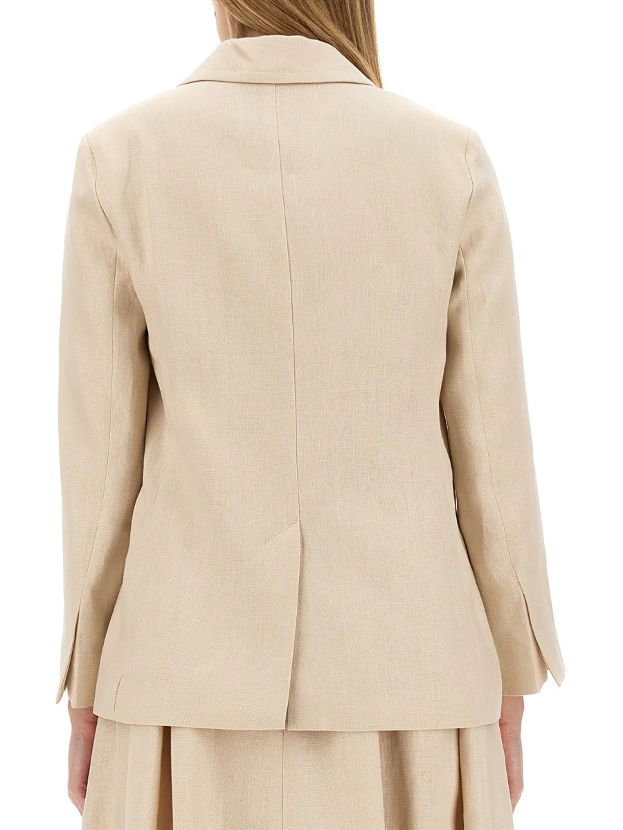 's Max Mara S MAX MARA Linen Laura Jacket - Image 3