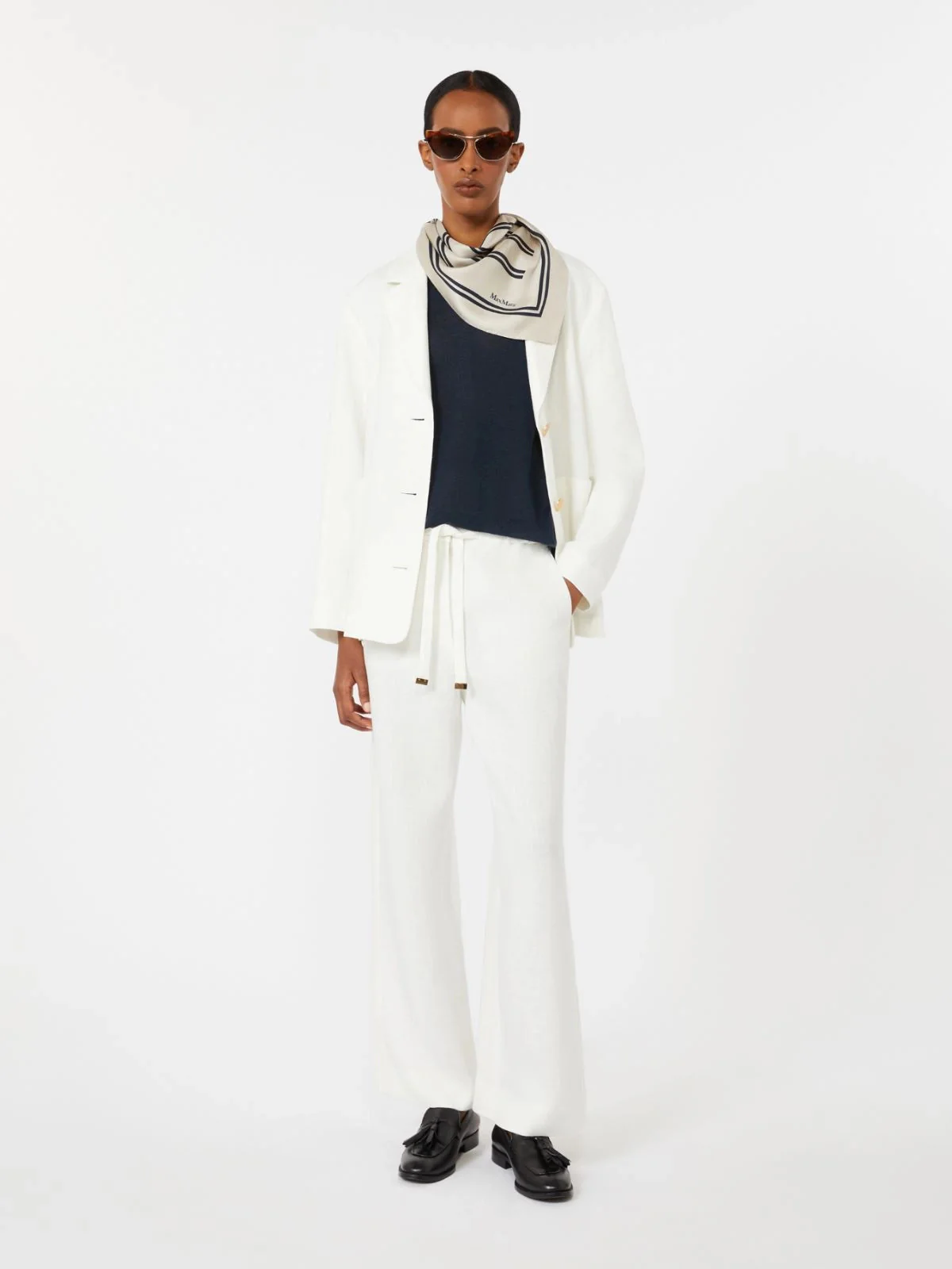 's Max Mara V-Neck Boxy Fit Sweater - Size XS - Image 2