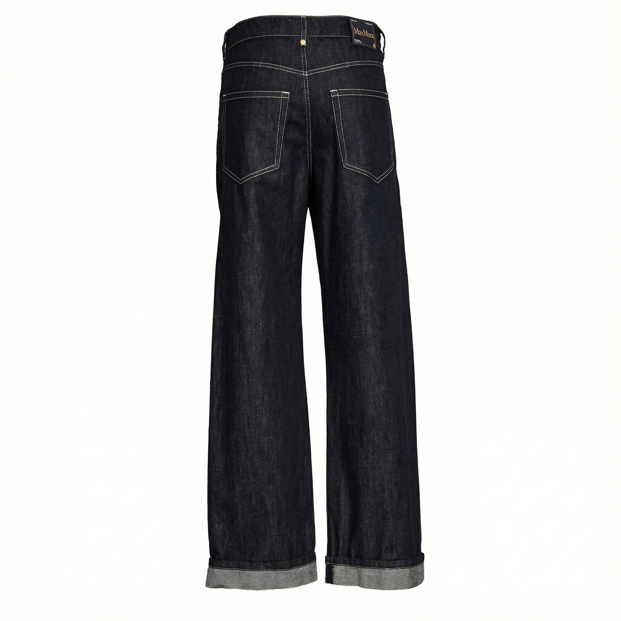 's Max Mara Wide-Leg Five-Pocket Jeans - Image 3