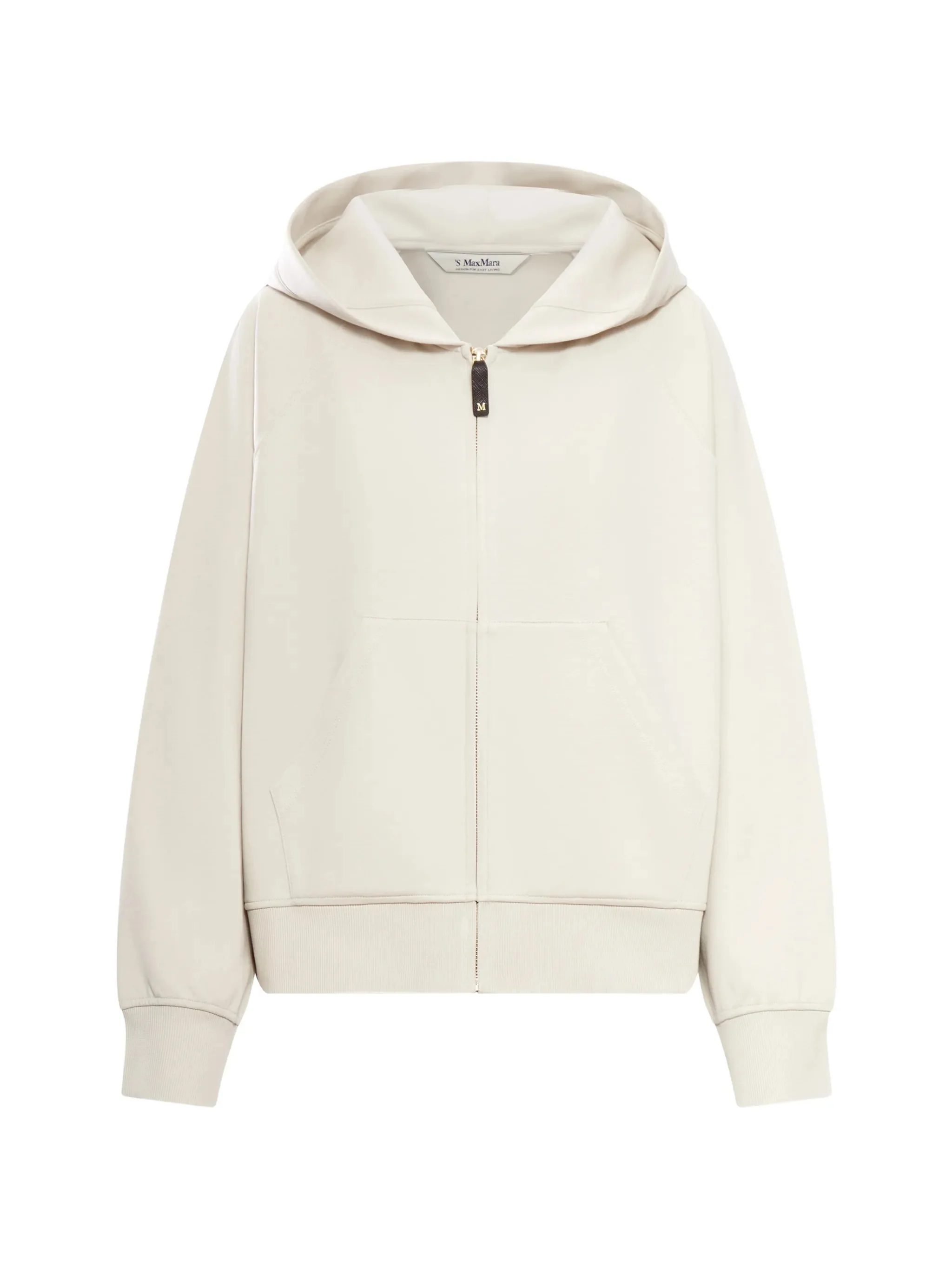 's Max Mara Women's Full-Zip Hoodie with Embroidered Logo