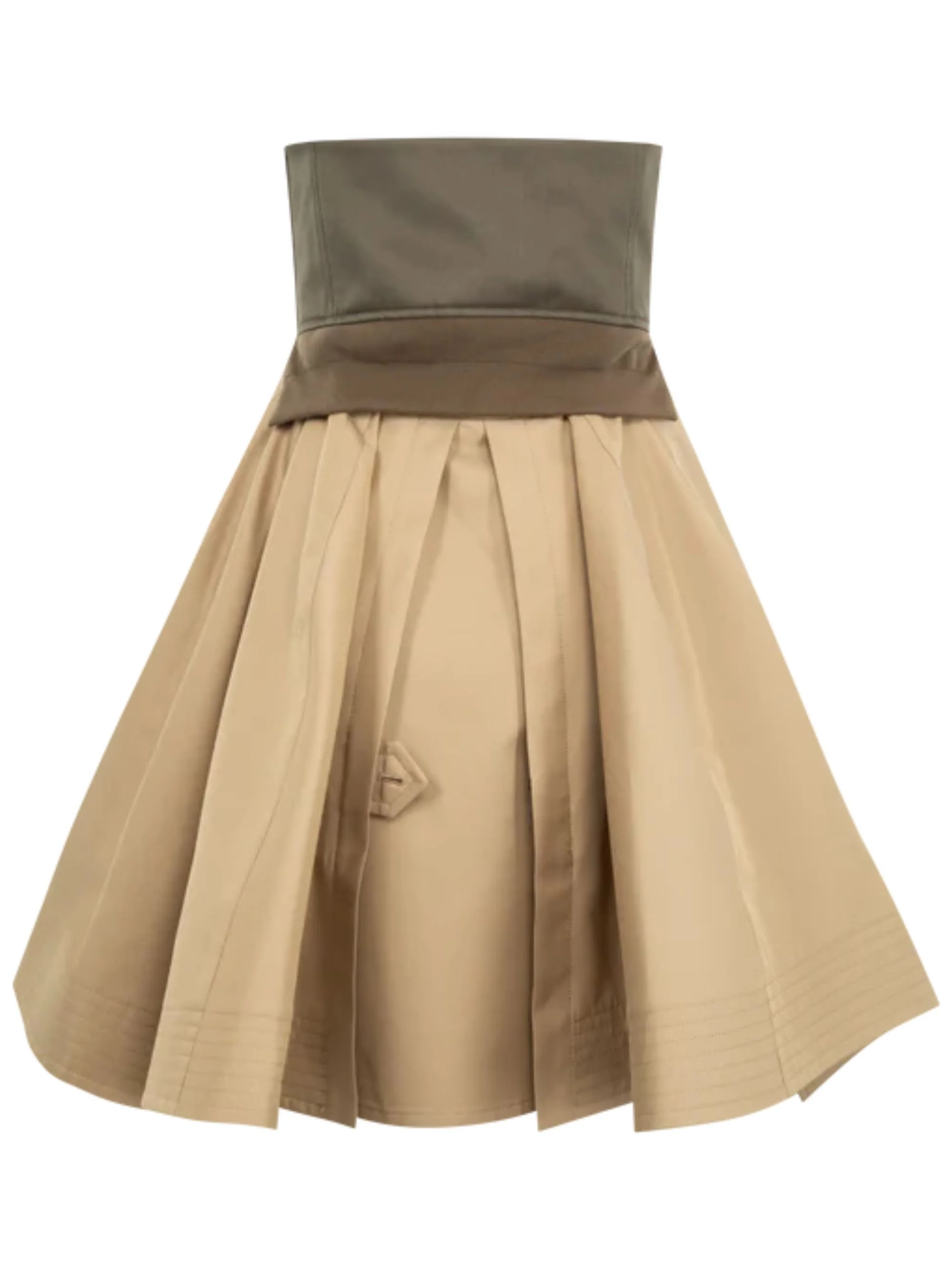 Sacai Chic Strapless Mini Dress - Image 2