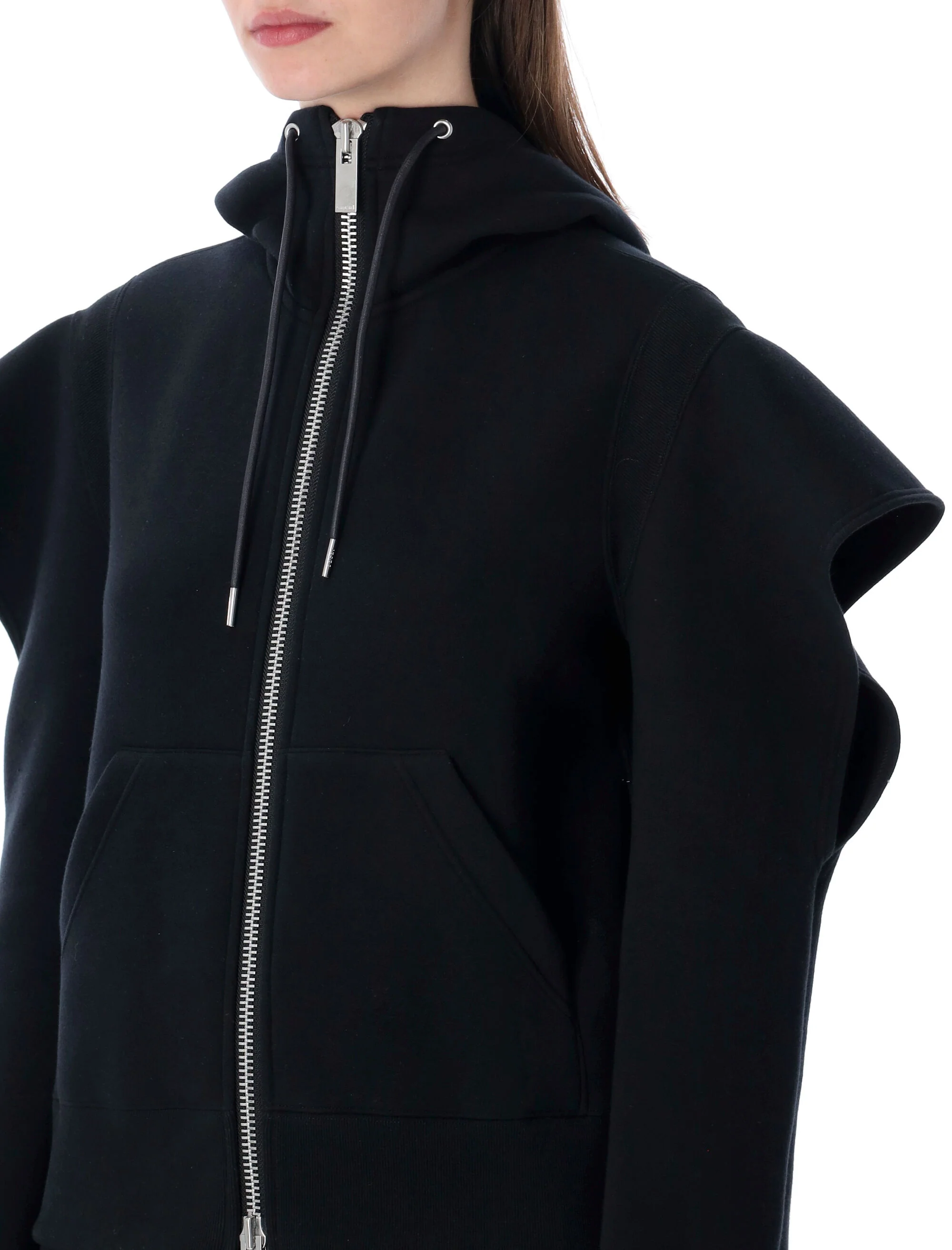 Sacai Layered Cotton Minidress - Image 3