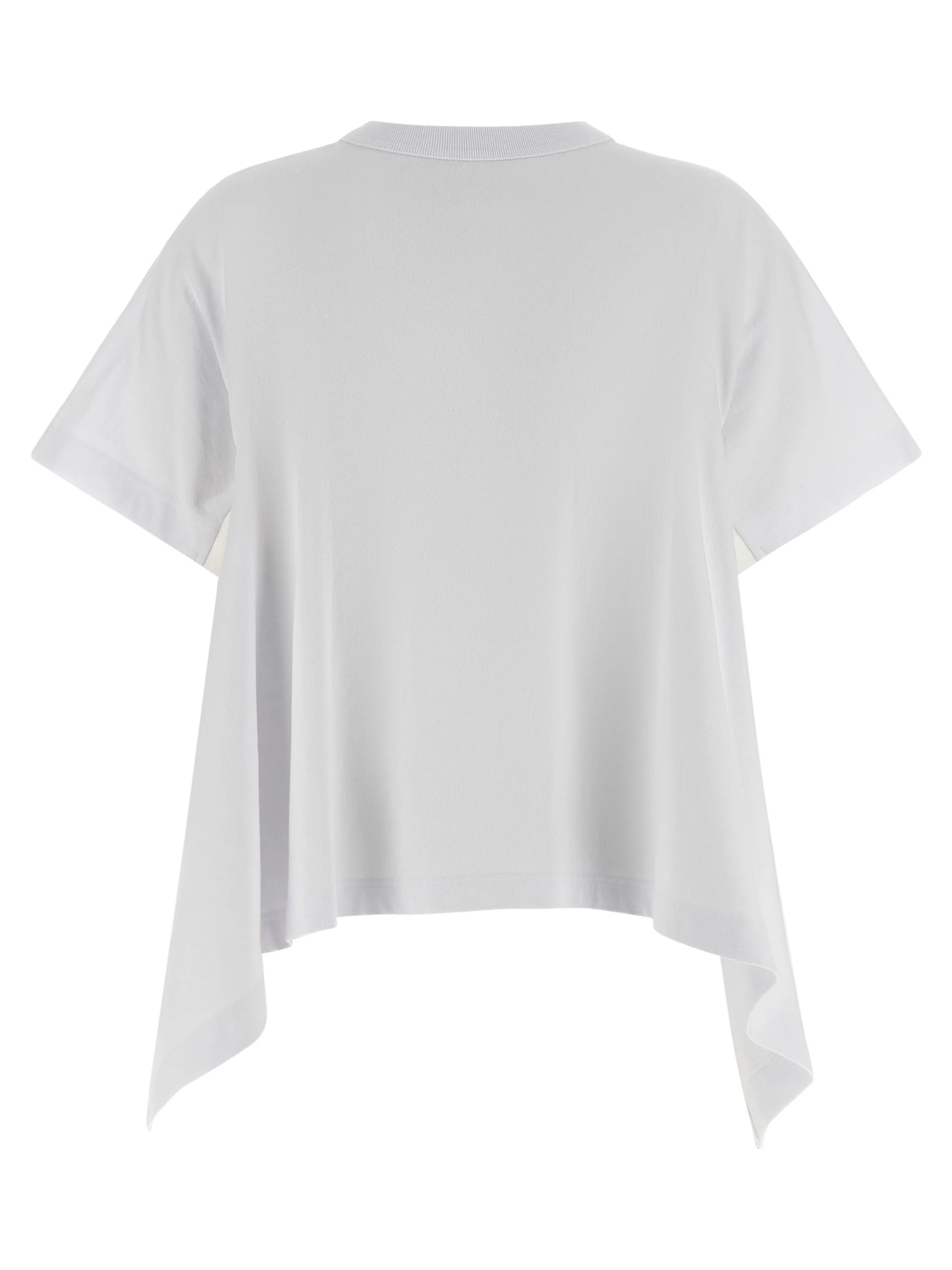 Sacai Light Weight Denim X Cotton Jersey T-Shirt - Image 2