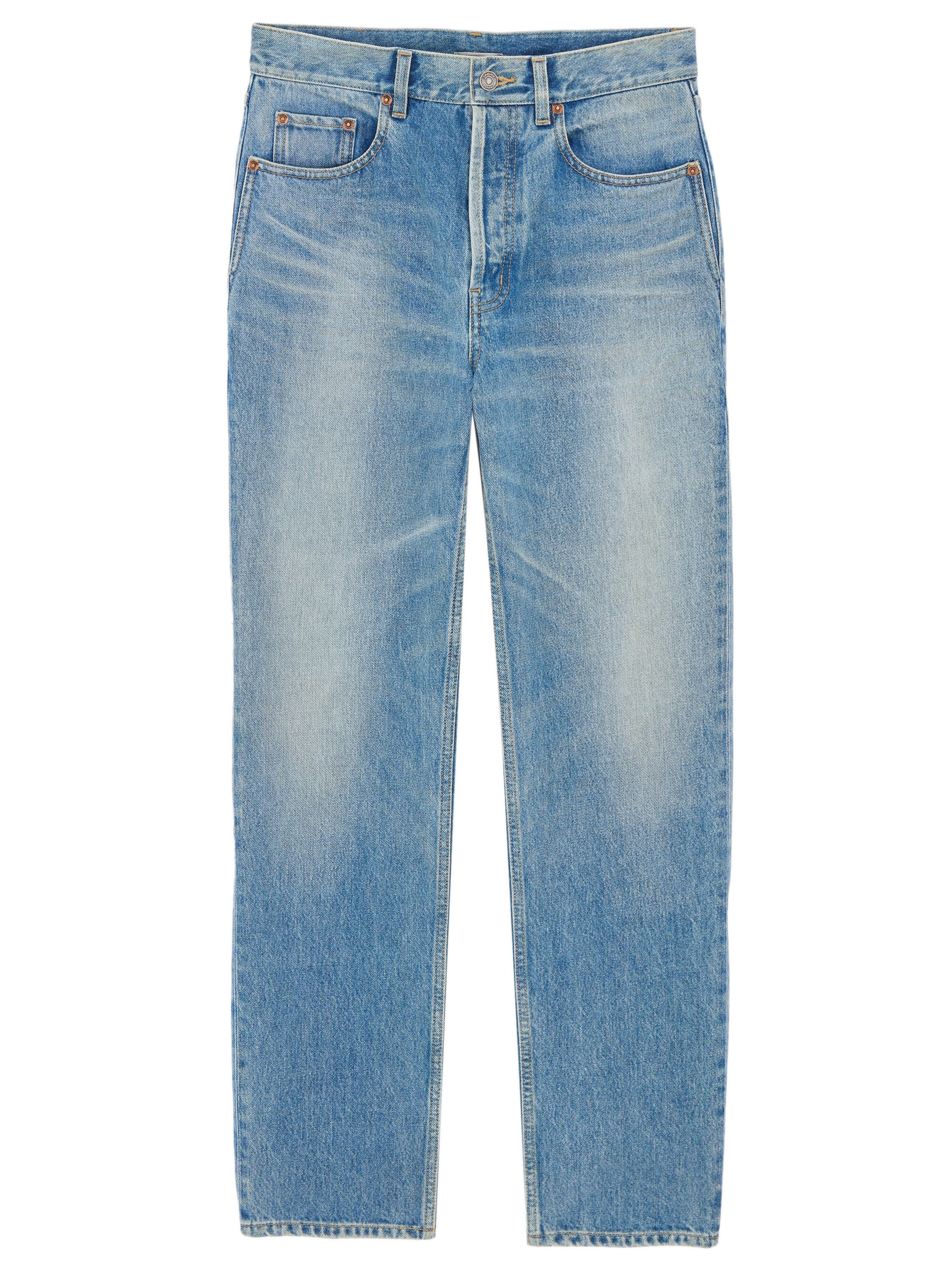 Saint Laurent Button Closure Jeans with Belt Loops - Size 30