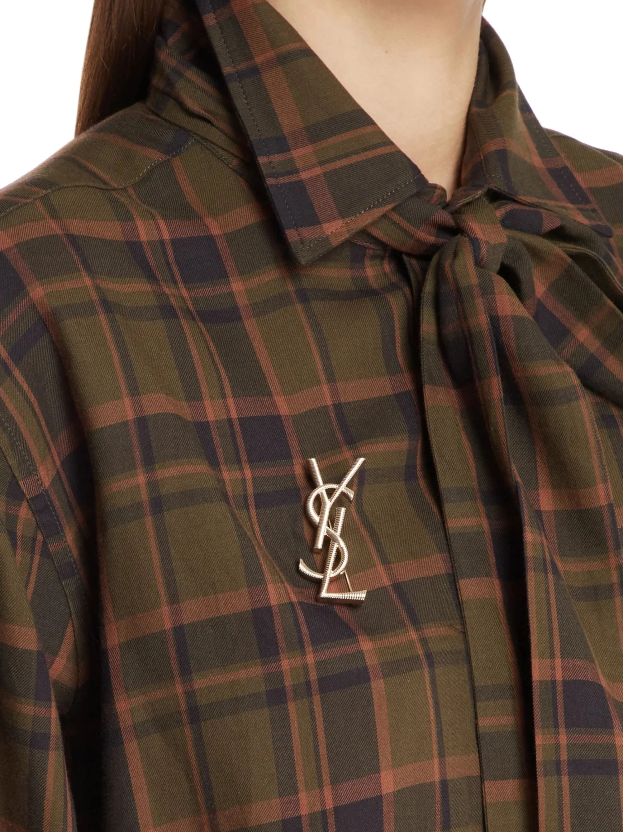 Saint Laurent CASSANDRE Brooch in Metal - Image 7