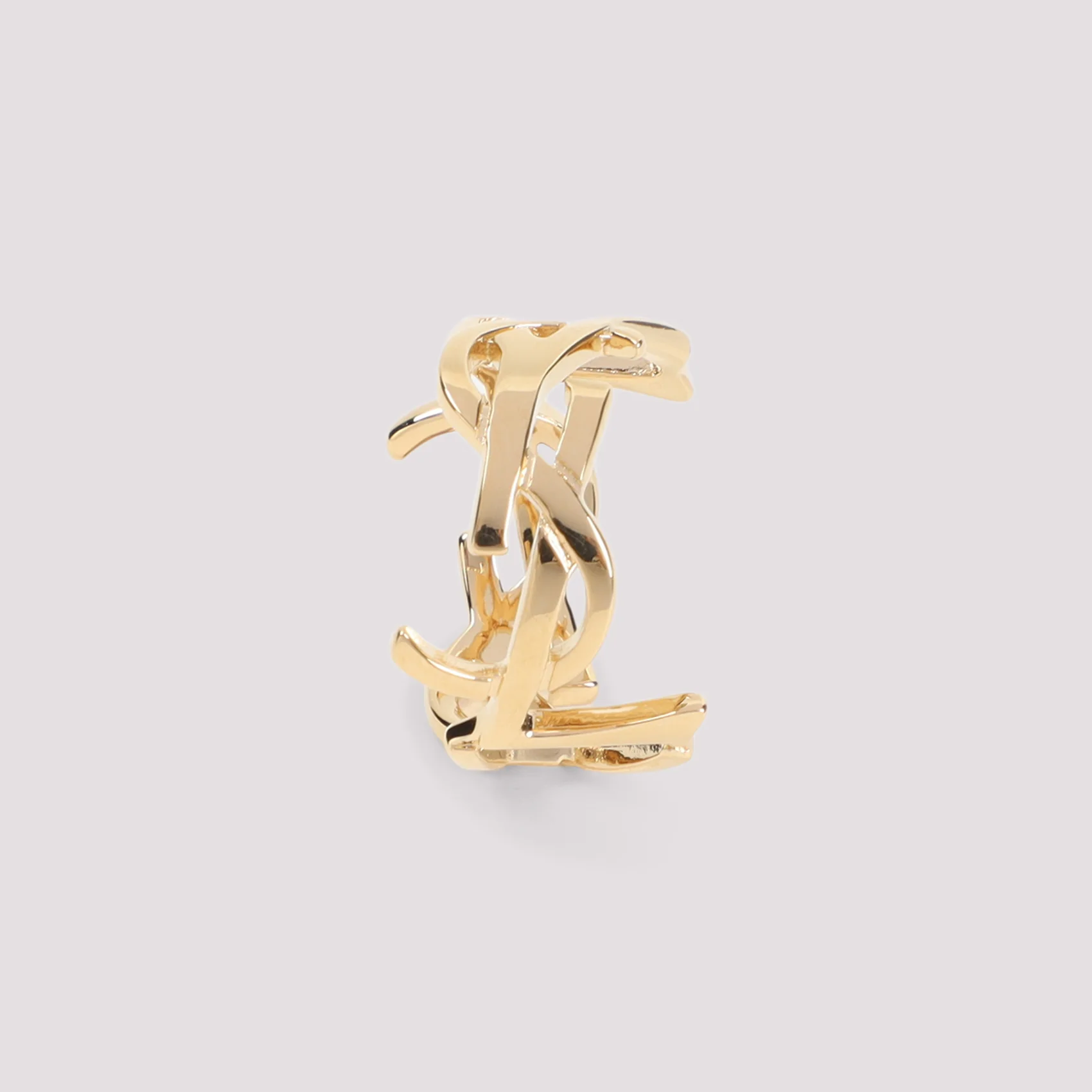 SAINT LAURENT CASSANDRE Scarf Ring in Metal - Image 4