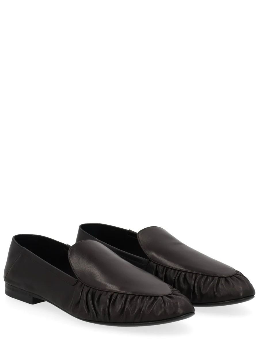 Saint Laurent Chic Lambskin Flats for Women - FW25 - Image 2