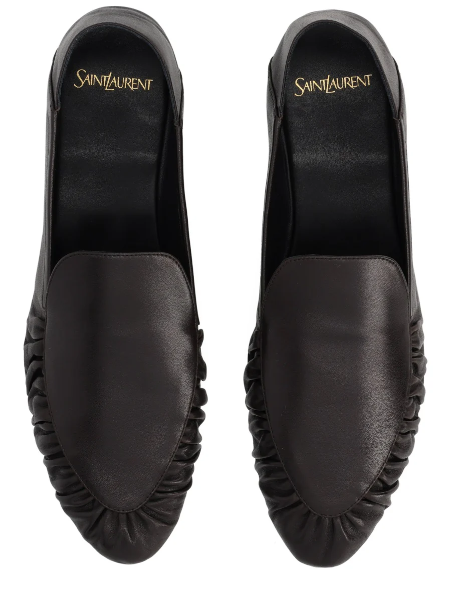 Saint Laurent Chic Lambskin Flats for Women - FW25 - Image 5