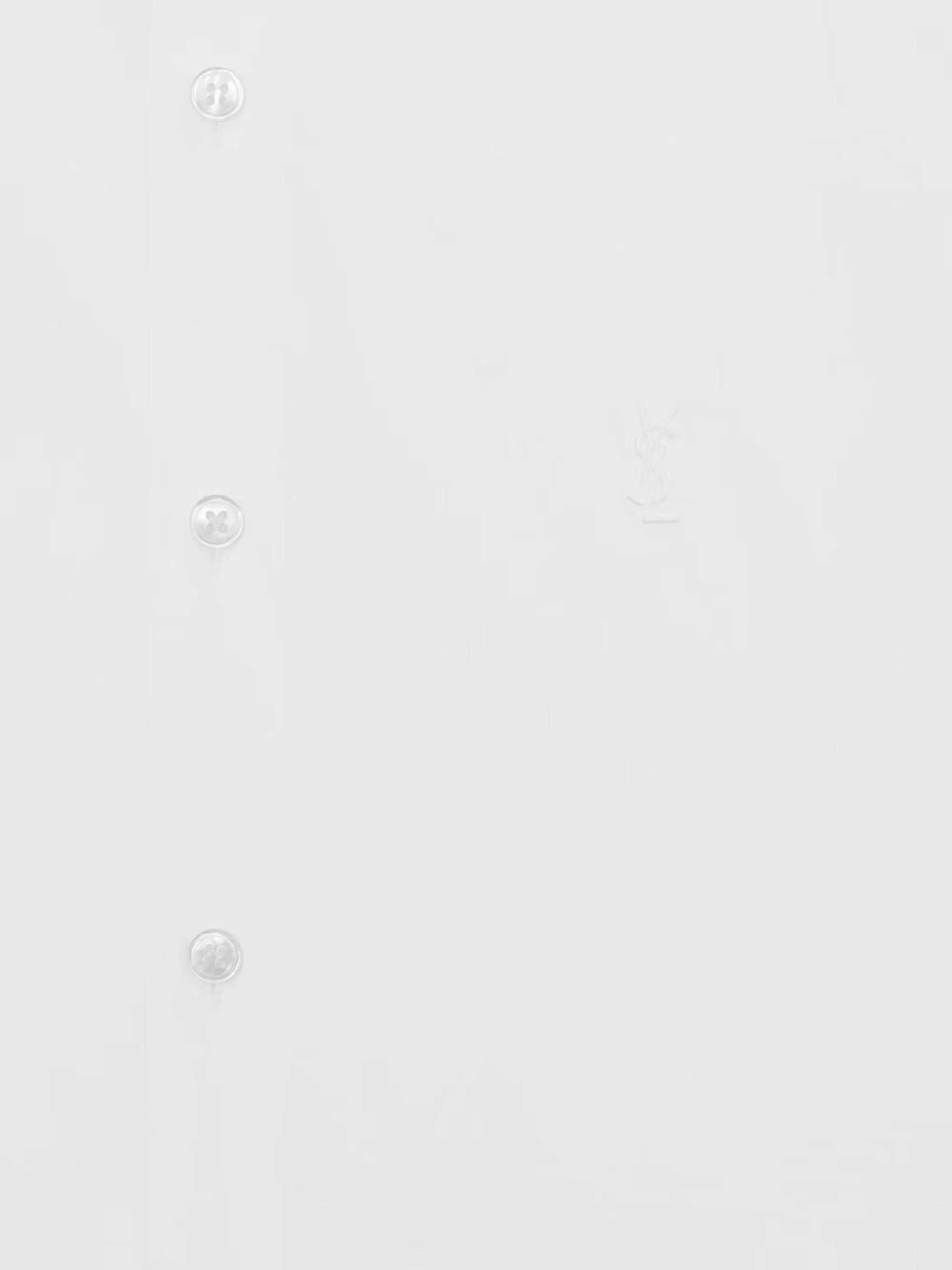 Saint Laurent Classic Button-Up Shirt for Men - Perfect for Any Season - Image 3