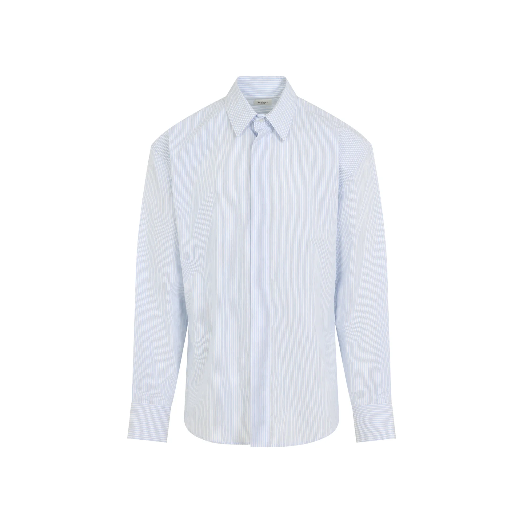 Saint Laurent Classic Cotton Shirt for Men - SS26 Collection - Image 2