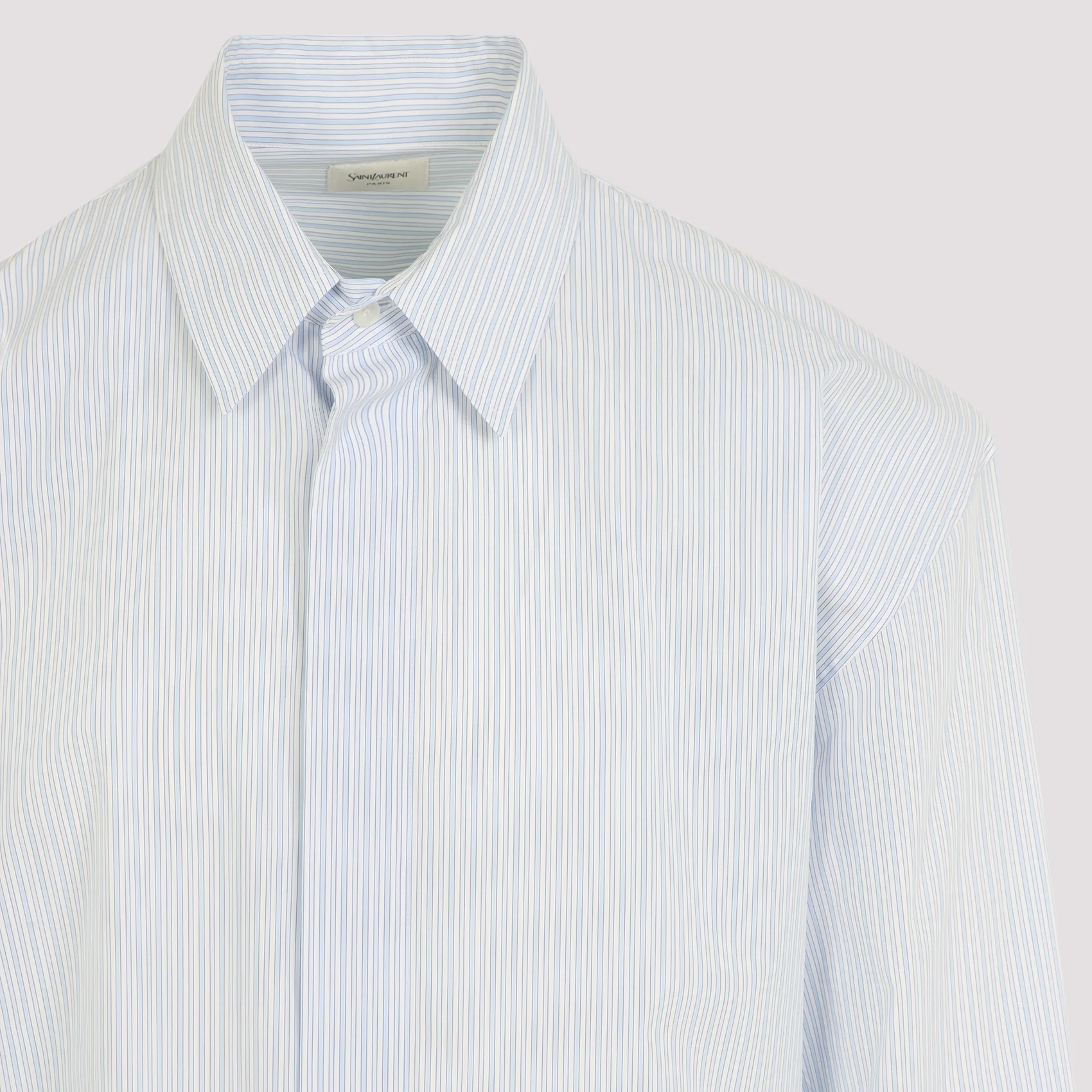 Saint Laurent Classic Cotton Shirt for Men - SS26 Collection - Image 5