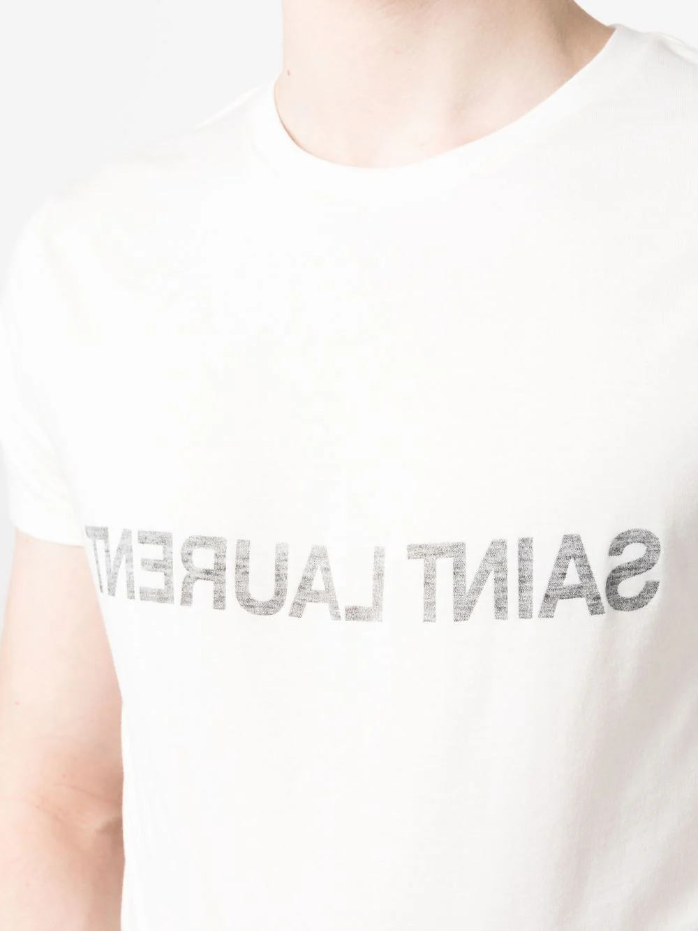 SAINT LAURENT Cotton Crew-neck T-shirt - Image 4