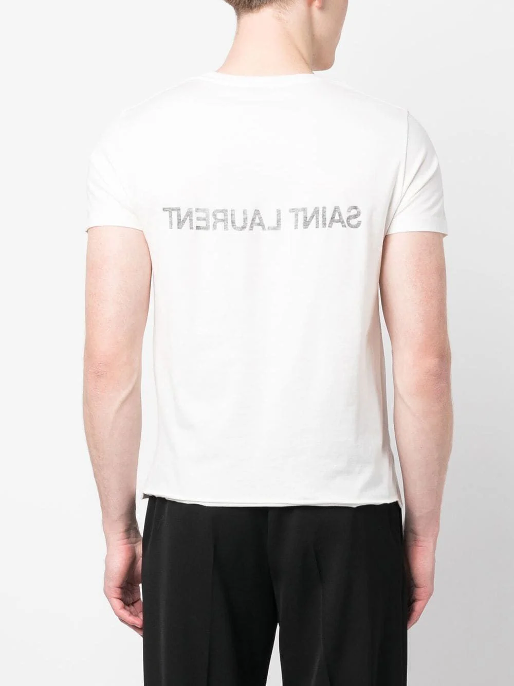 SAINT LAURENT Cotton Crew-neck T-shirt - Image 6