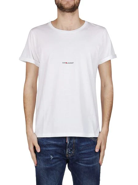 SAINT LAURENT Cotton T-shirt - Image 3