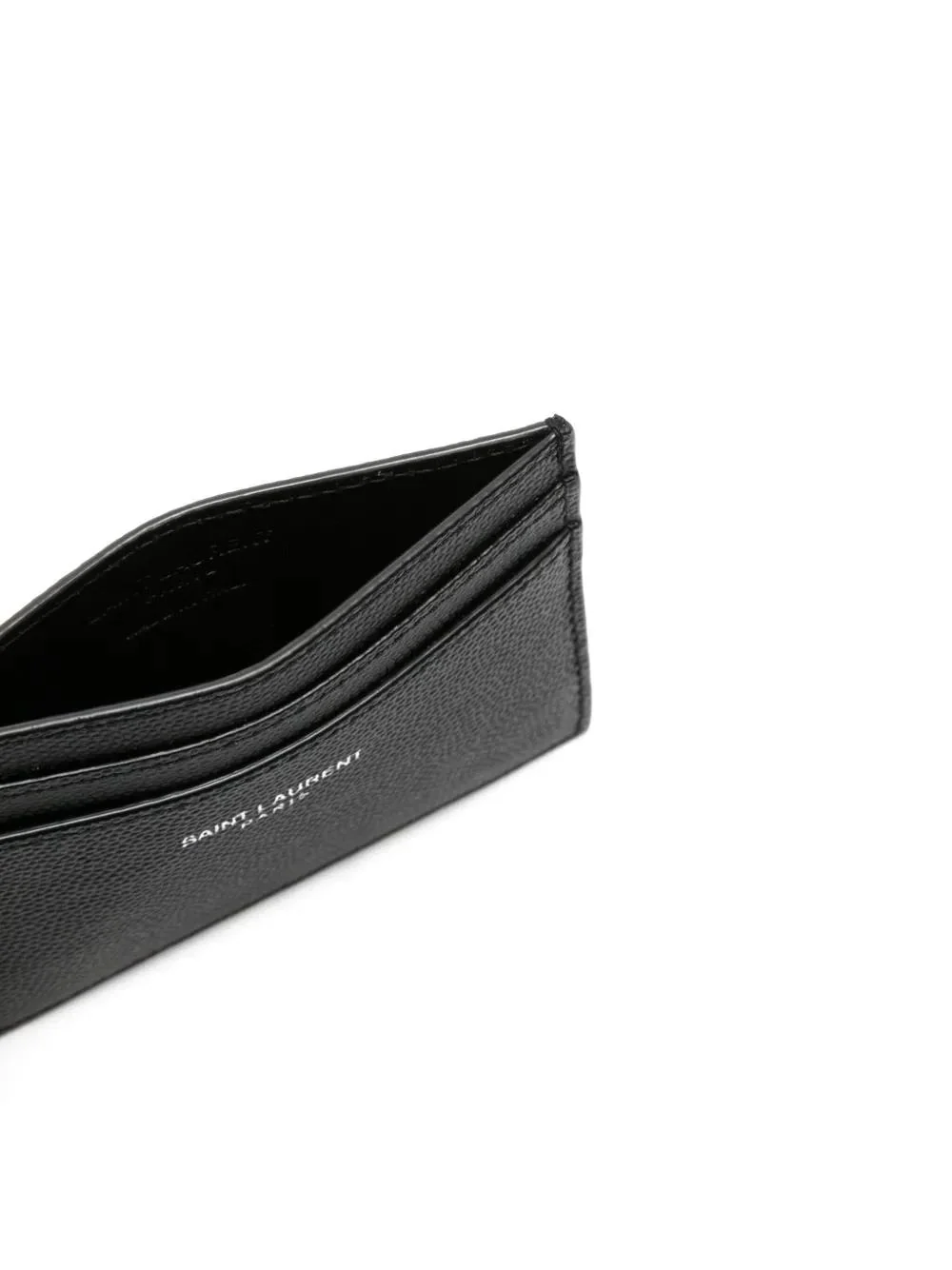 SAINT LAURENT Credit Card Holder with Logo - Image 3