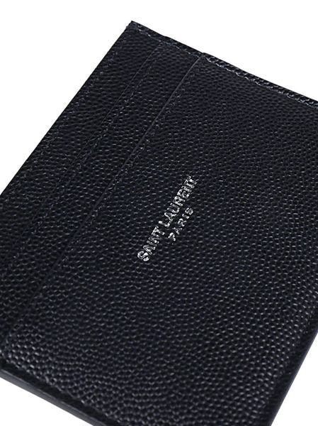 SAINT LAURENT Credit Card Holder with Logo - Image 4