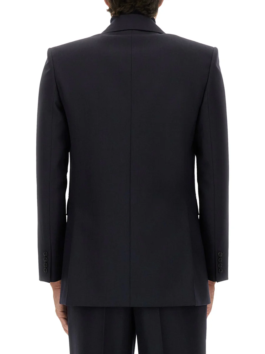 SAINT LAURENT Double-breasted Jacket in Wool - Image 7