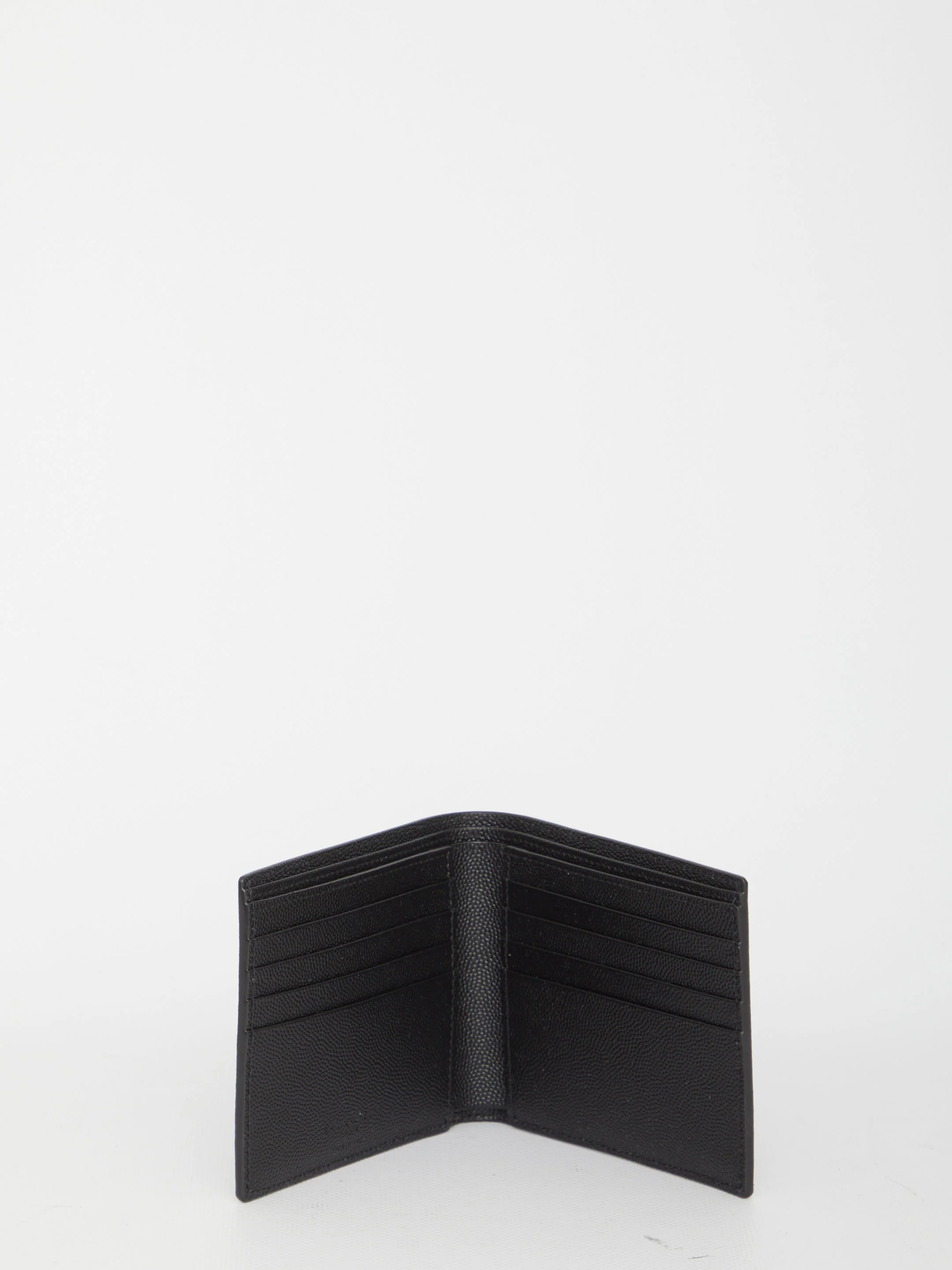 Saint Laurent East/West Wallet in Grain de Poudre Leather - Image 4