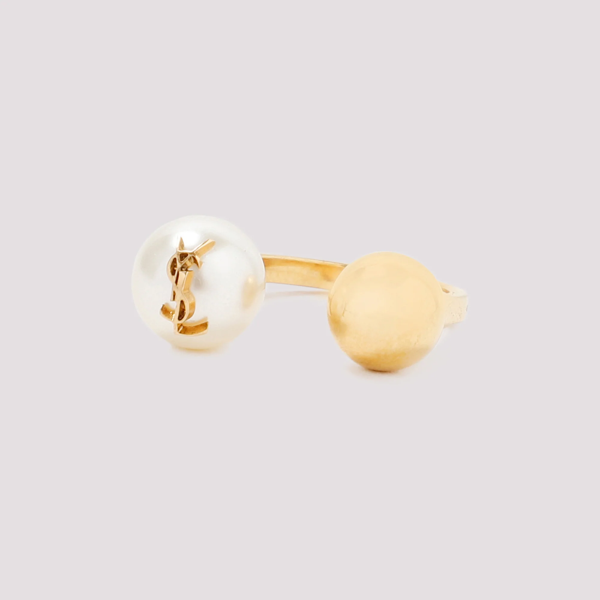 Saint Laurent Elegant Metallic Ring for Women - Image 5