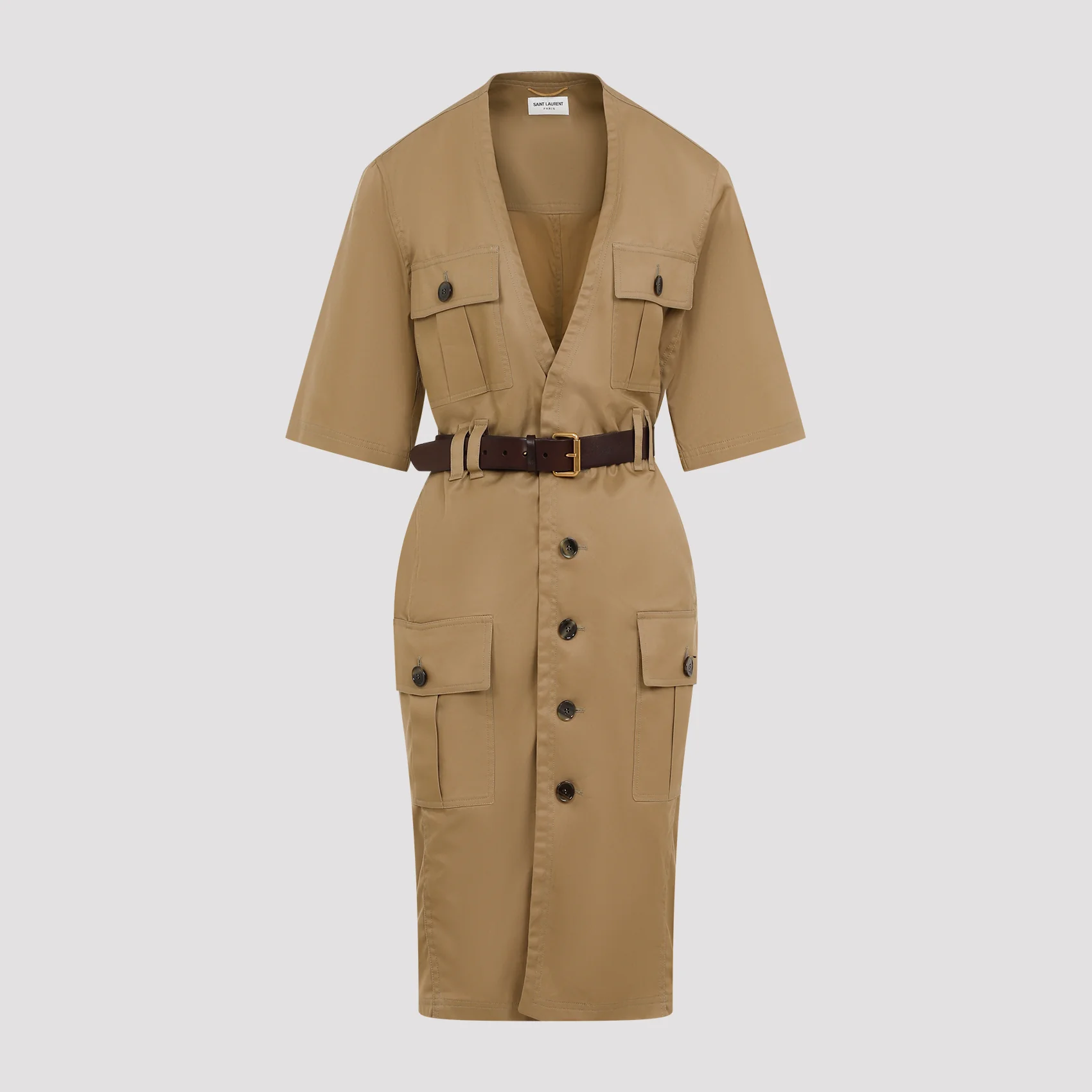Saint Laurent Elegant Midi Dress for Spring/Summer 2026 - Image 5