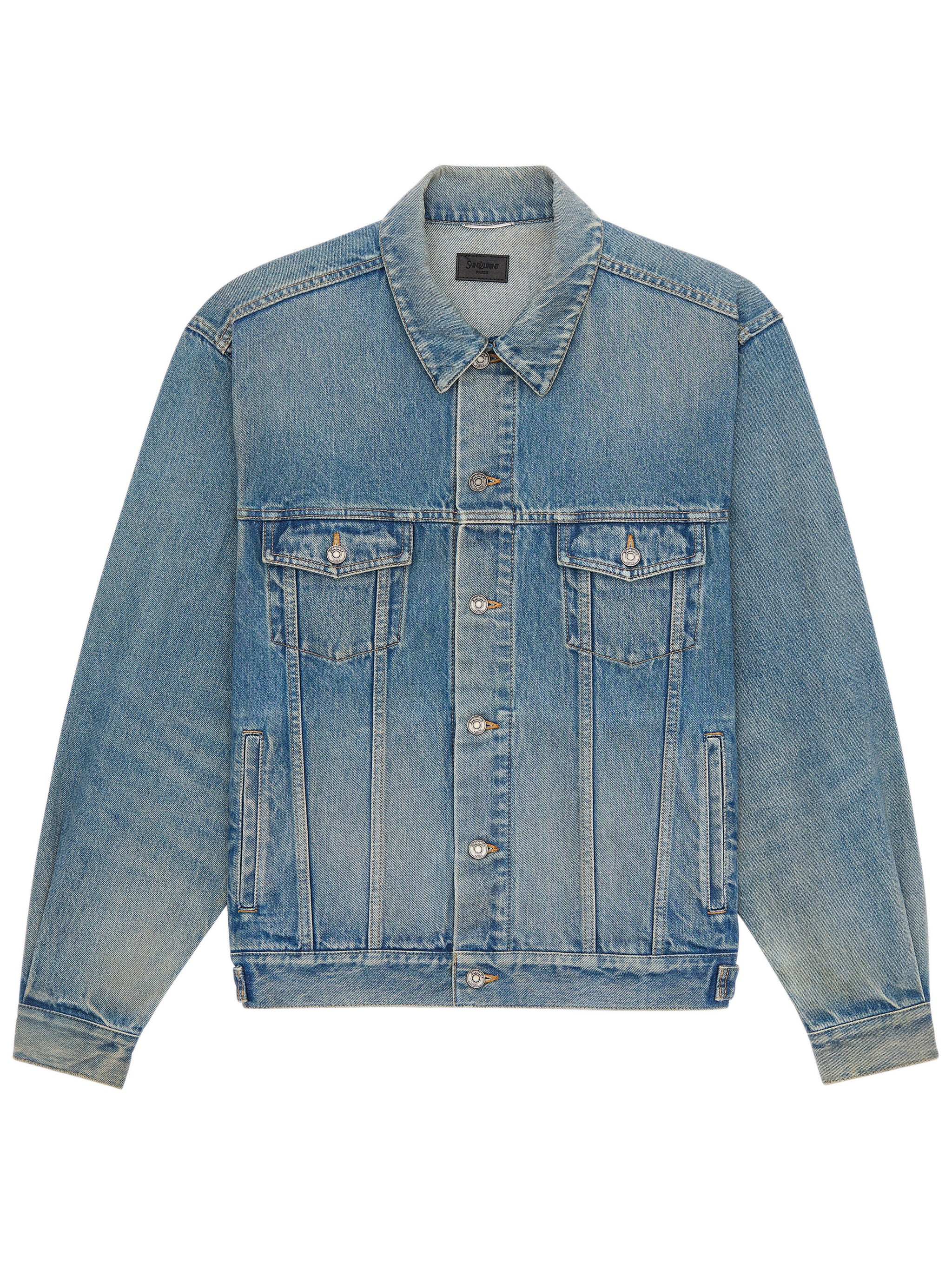 Saint Laurent Front Button Closure Jacket Size 48