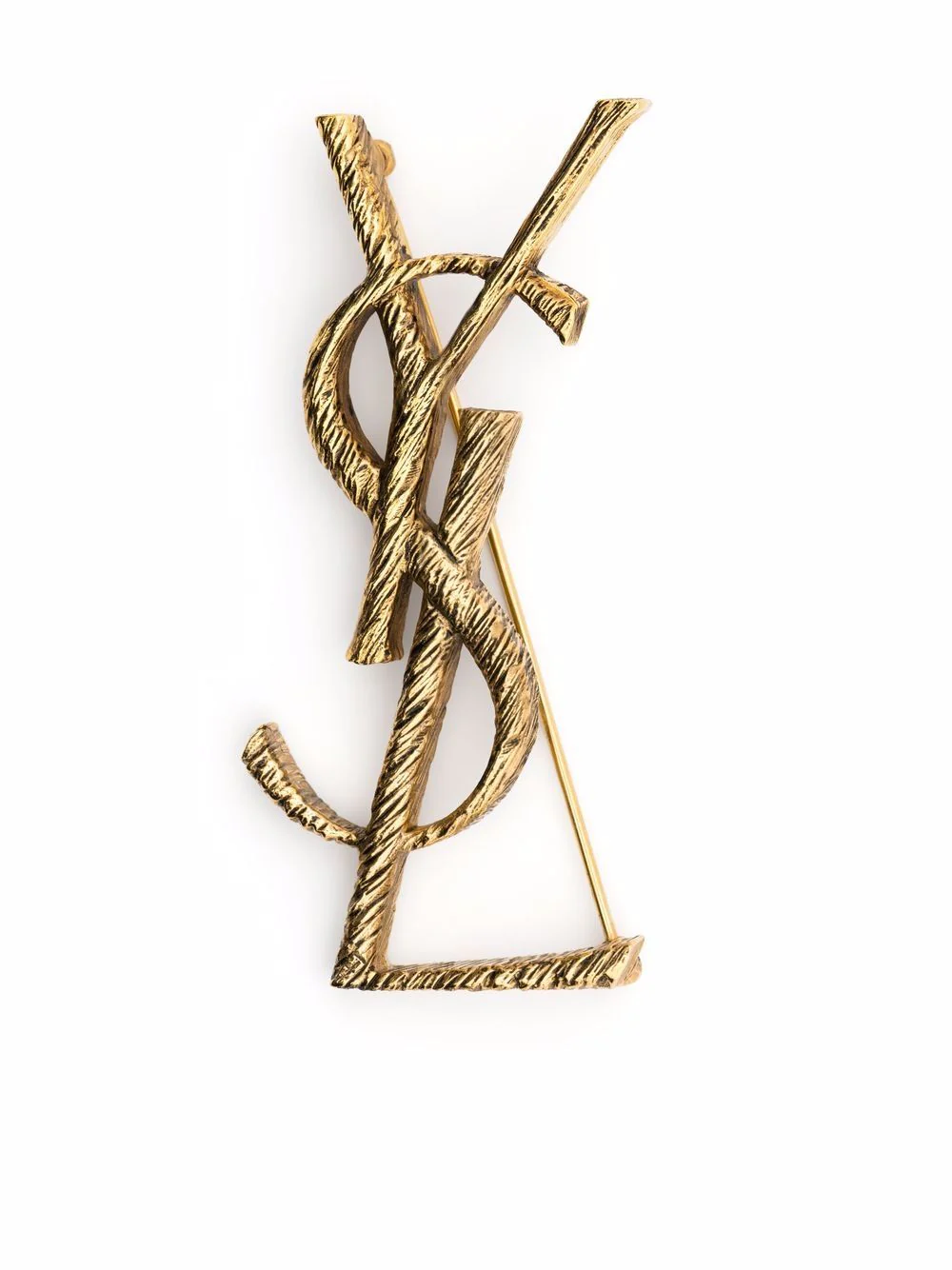 Saint Laurent Interlocking Logo Closure with Hook for Women