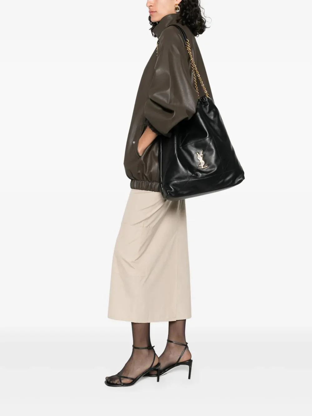 SAINT LAURENT Large Jamie Pochon Bag - Image 2
