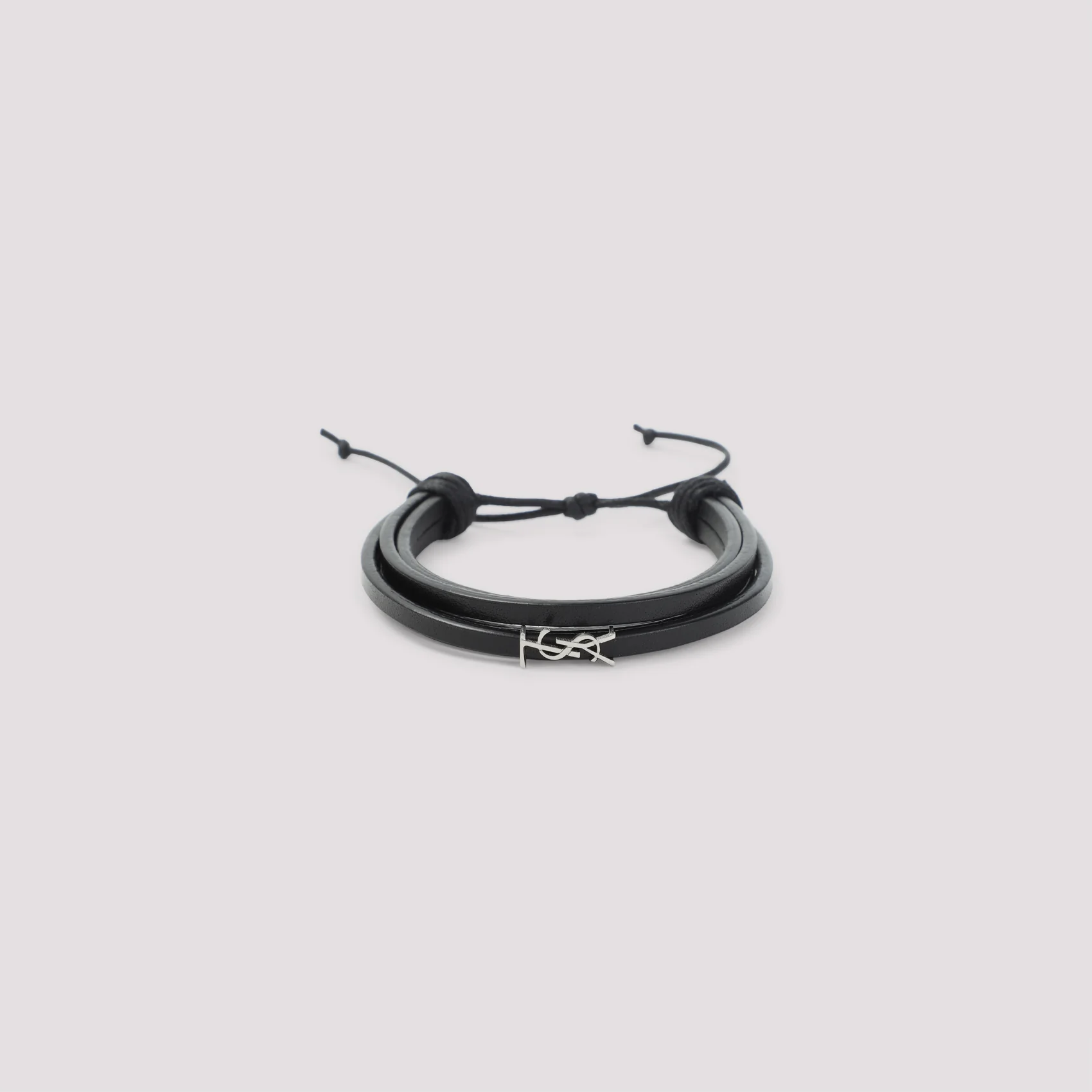 SAINT LAURENT Logo-plaque Bracelet - Image 3