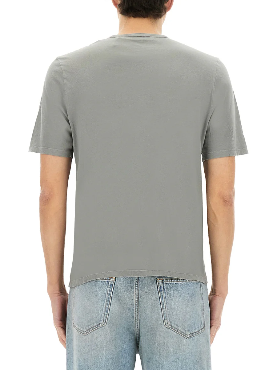 Saint Laurent Logo T-Shirt - Size L - Image 5