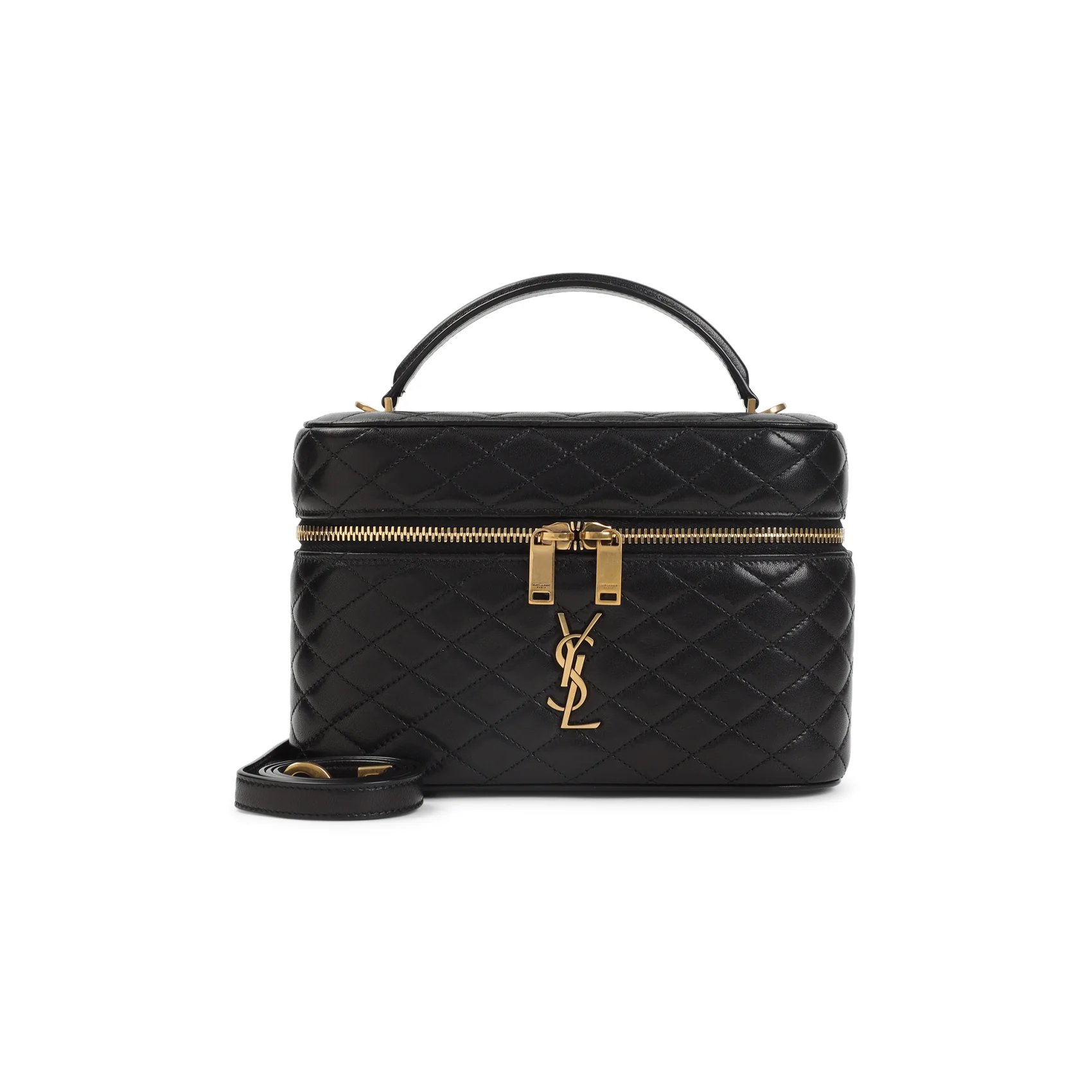 SAINT LAURENT Matelasse Leather Gaby Vanity Shoulder Bag - Image 2